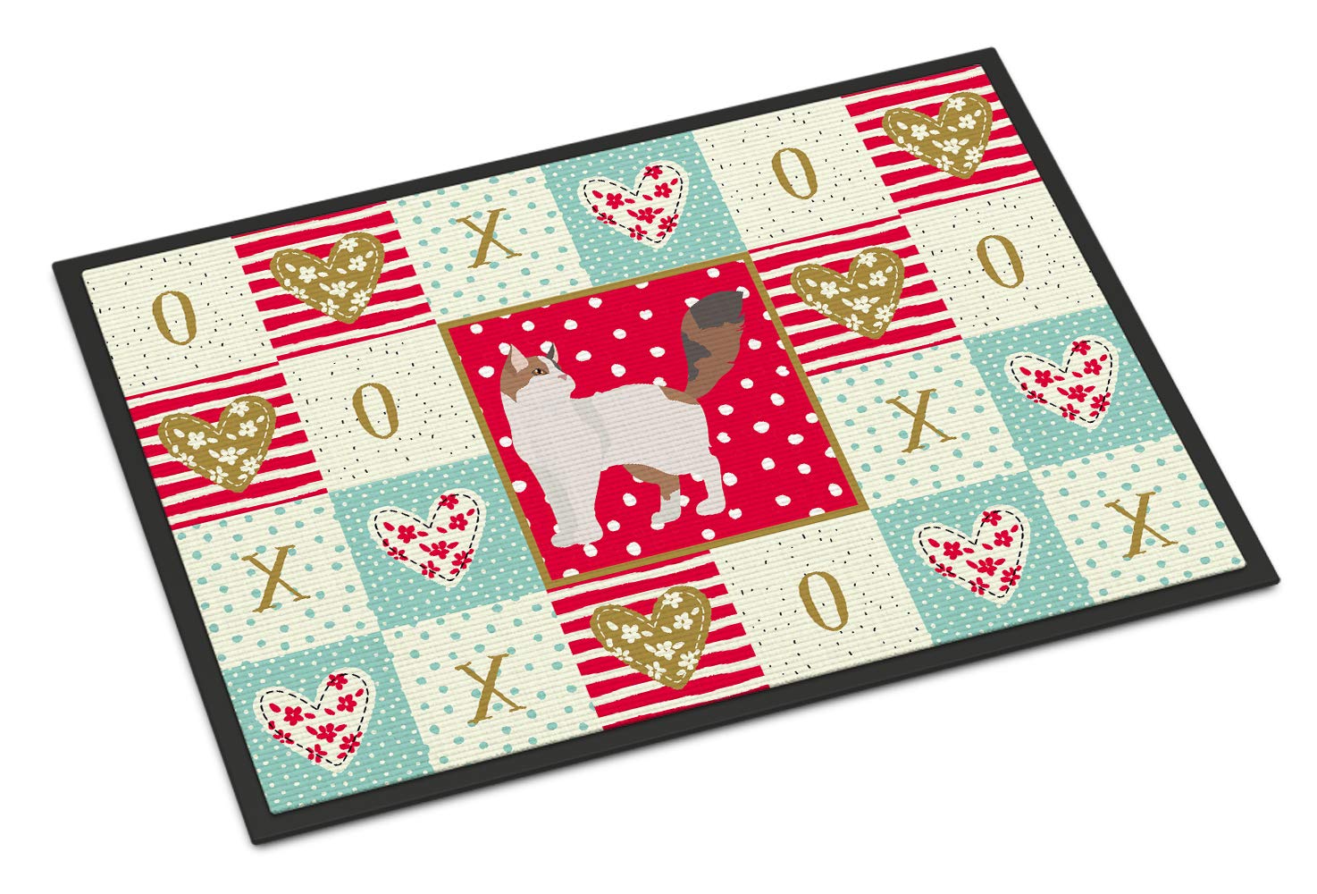 Turkish Van Cat Love Indoor or Outdoor Mat 24x36