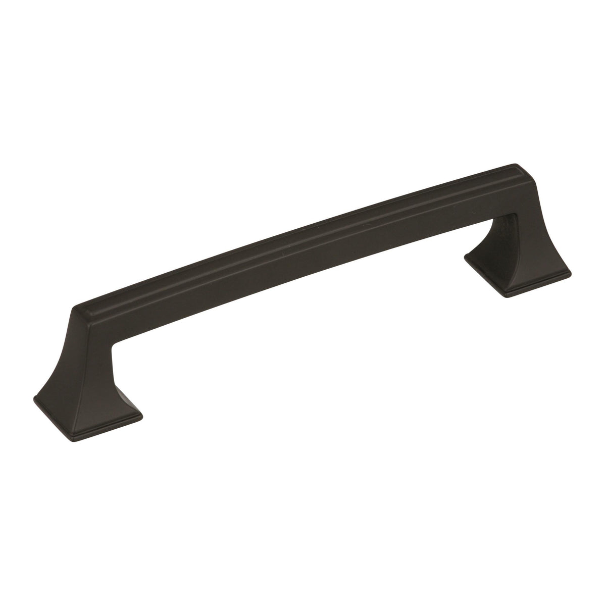 Amerock | Cabinet Pull | Black Bronze | 5-1/16 Inch (128 Mm) Center To Center | Mulholland | 1 Pack | Drawer Pull | Drawer Handl