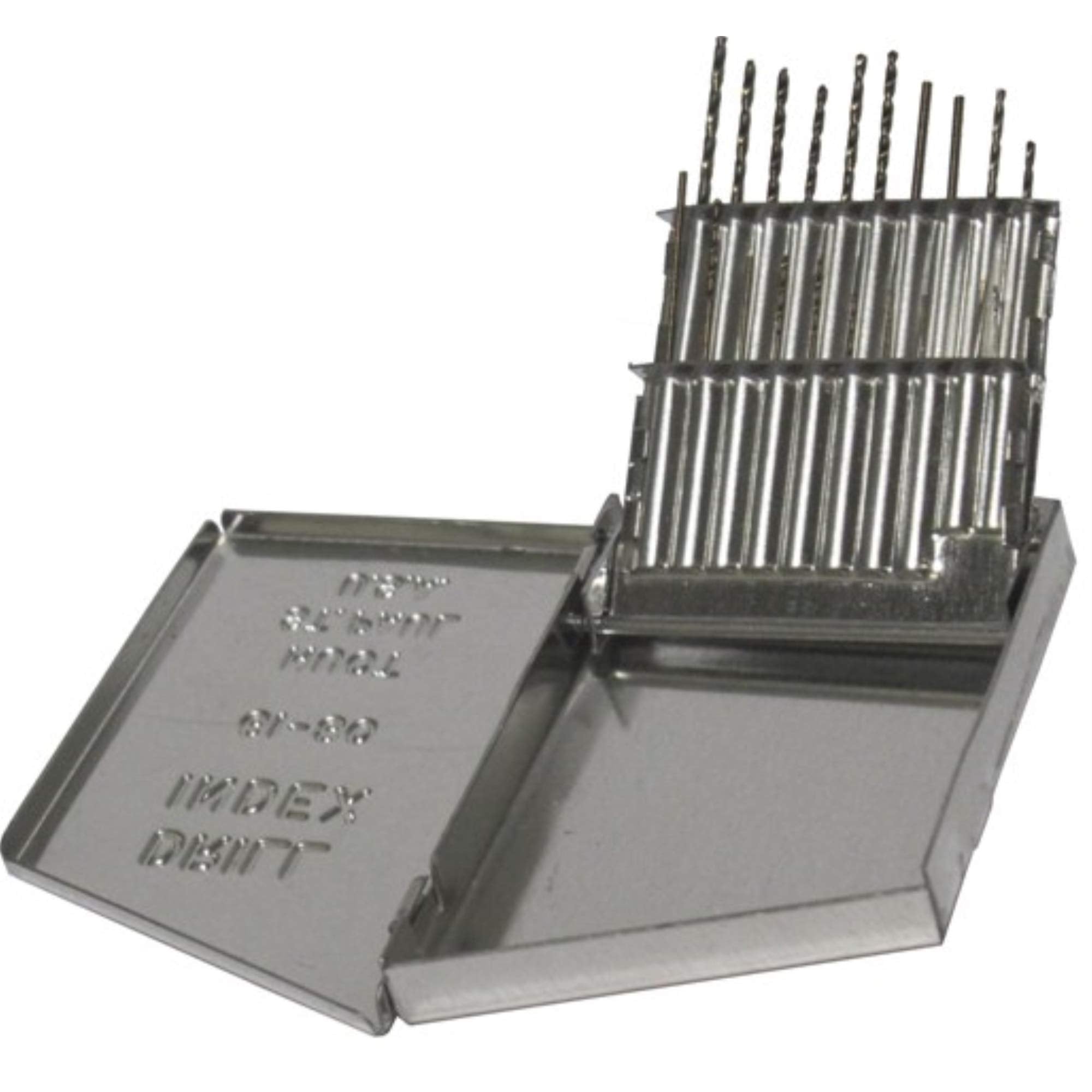 #61-#80 20 Piece HSS Jobber Length Drill Bit Set, Qualtech, DWD20J-SET
