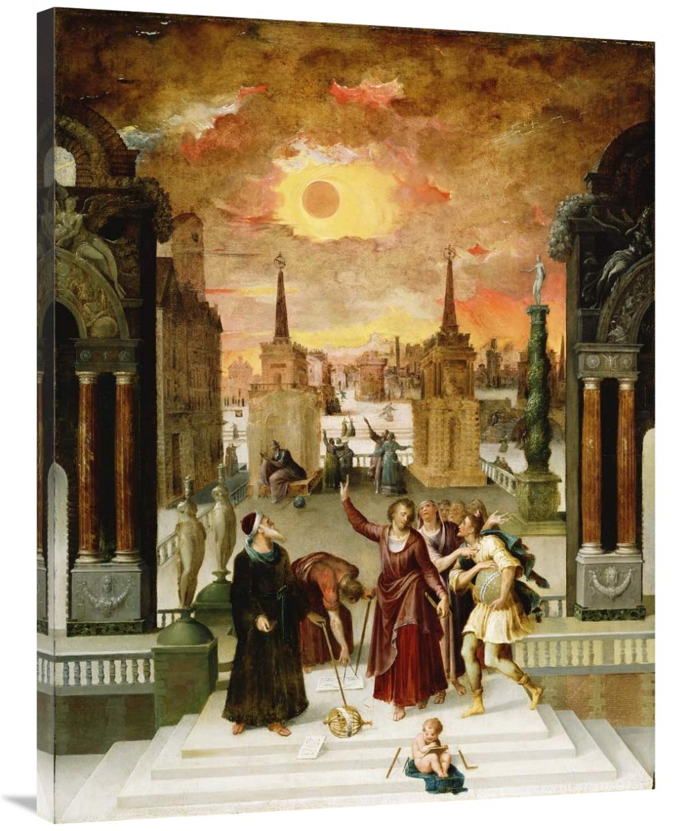 Dionysius the Areopagite Converting the Pagan Philosophers-Canvas Art-30x40”