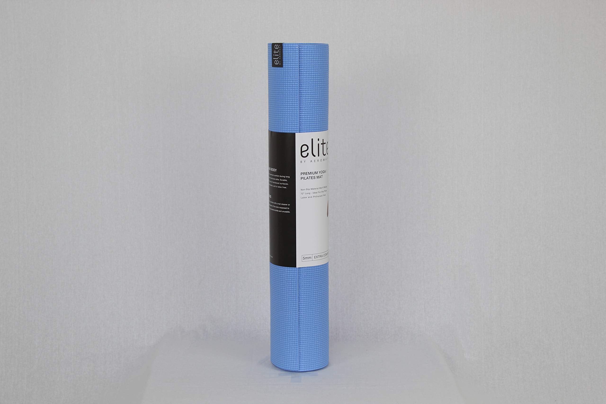 Elite Yoga / Pilates Aeromat,  5 mm x24x72 - Celeste