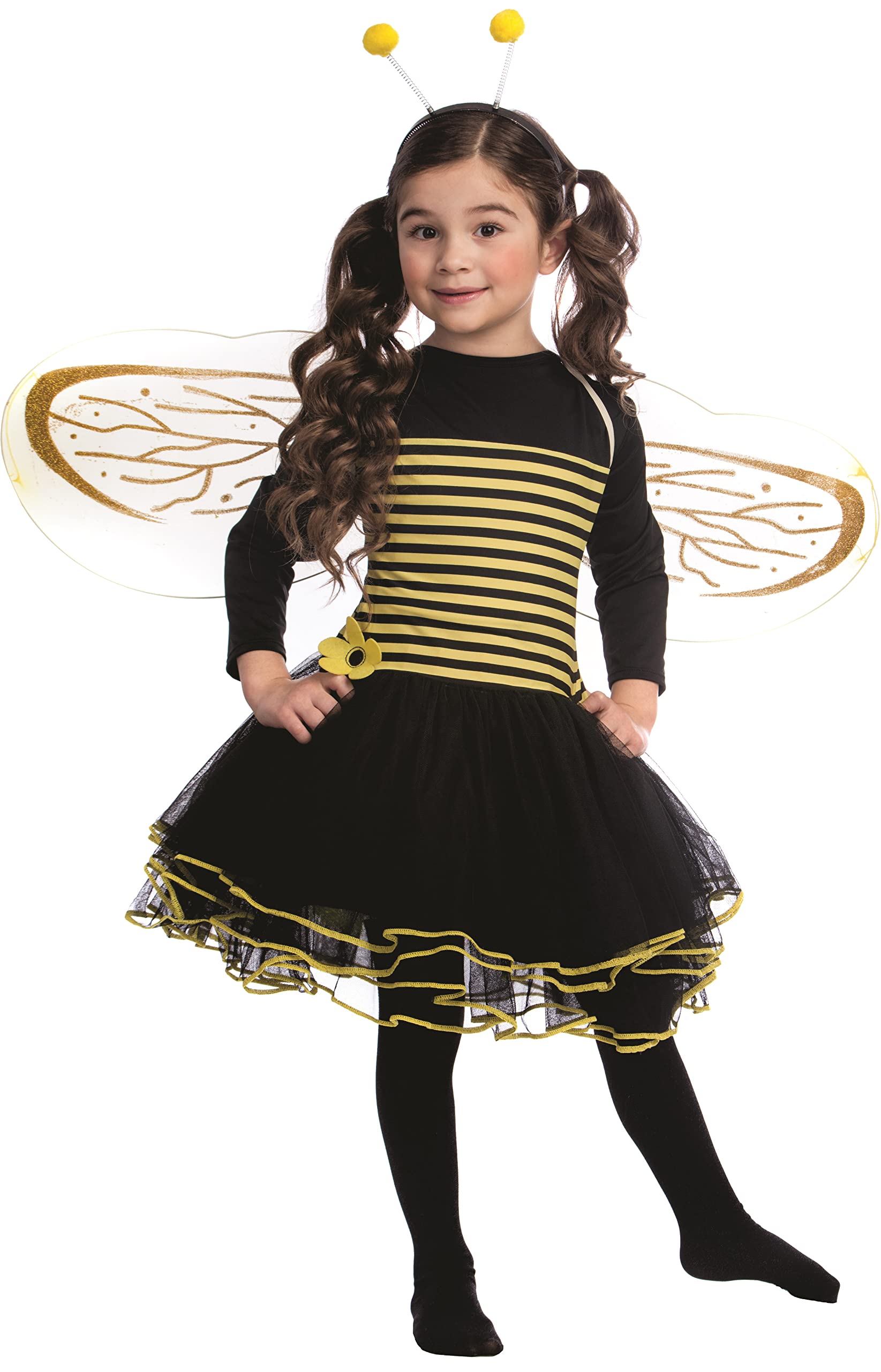 Dress Up America Bumblebee Dress - S (4-6)
