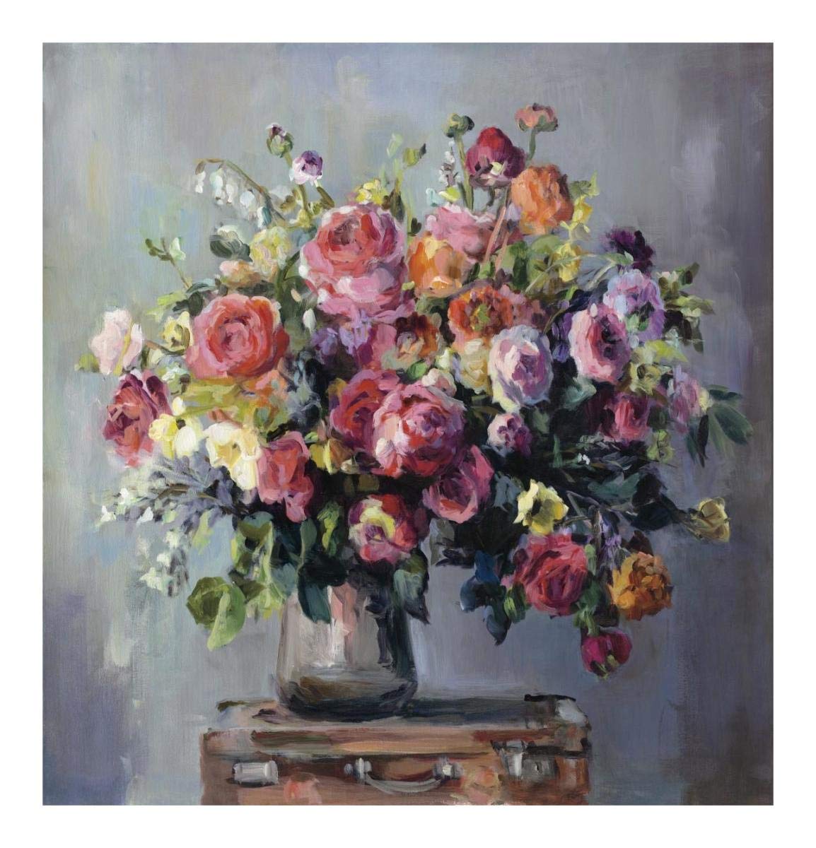 Abundant Bouquet -Paper Art-20x20”