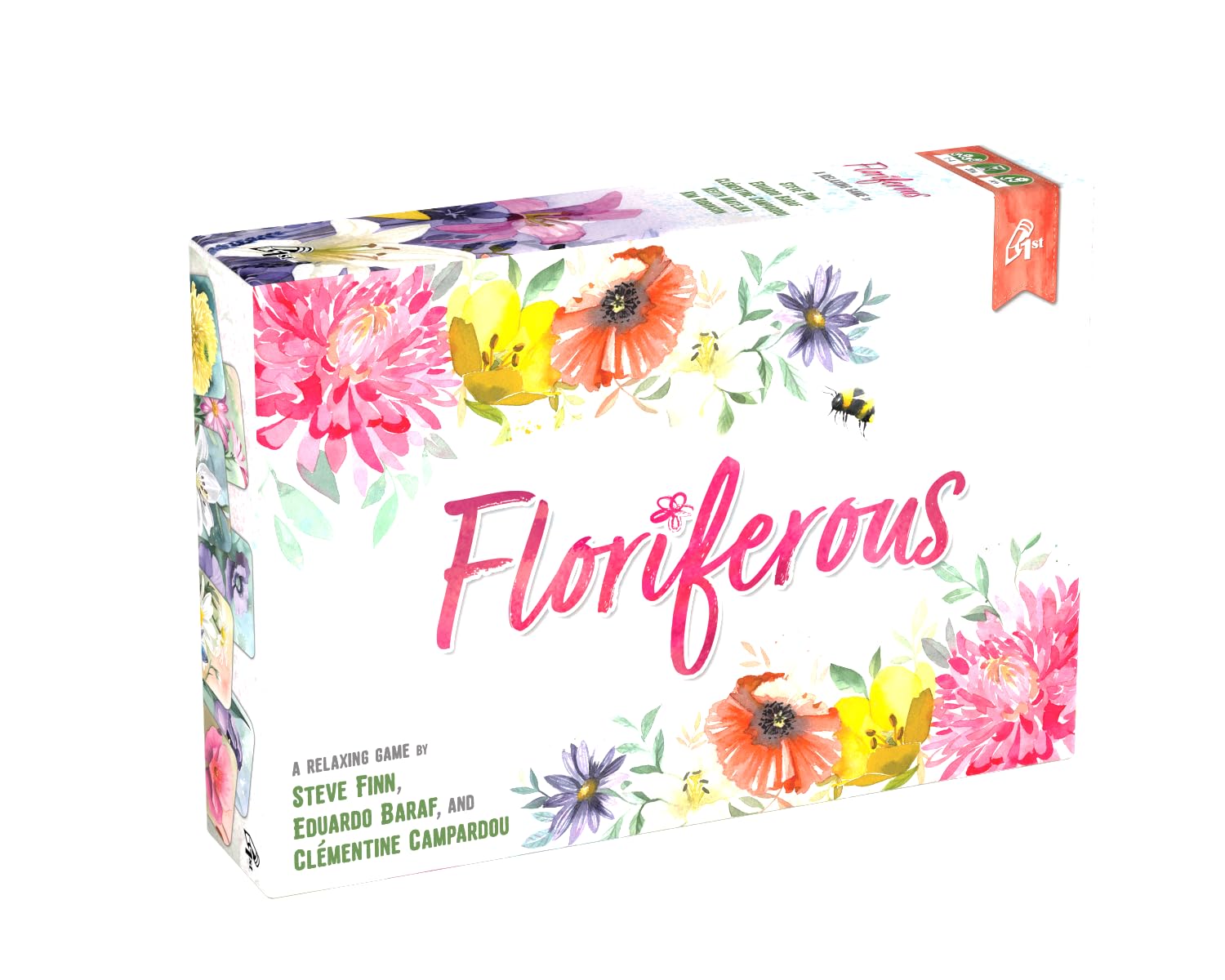 Floriferous Card Game - A Relaxing Garden Game of Arranging Flowers by Pencil First Games for 1-4 Players
