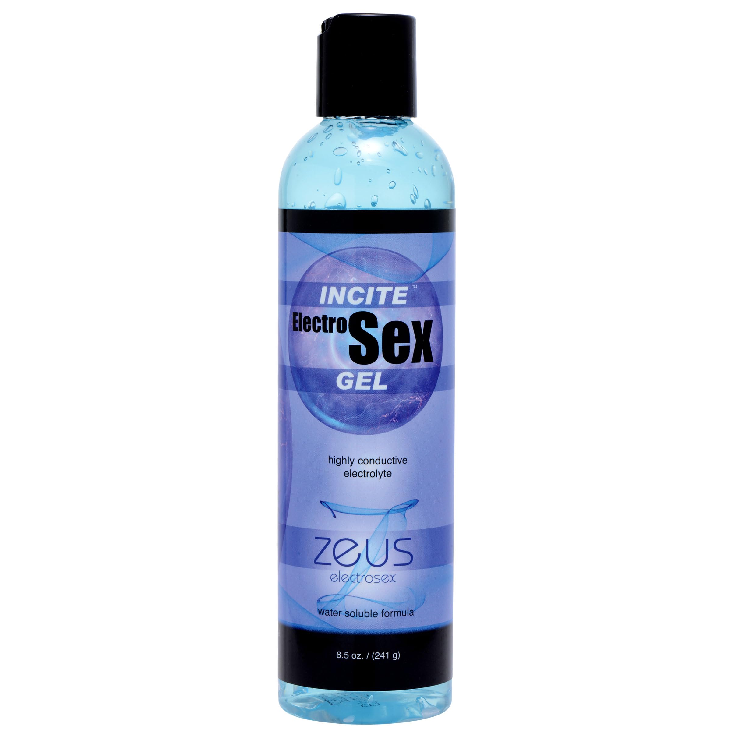 Zeus Incite Electrosex Gel - 8.5 oz