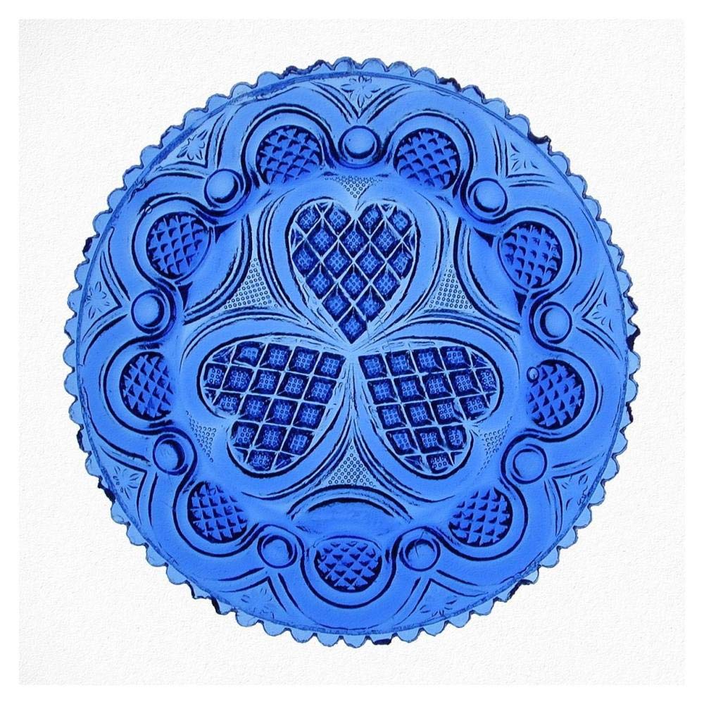 Roman Rosette Tea Plate-Paper Art-38x38″