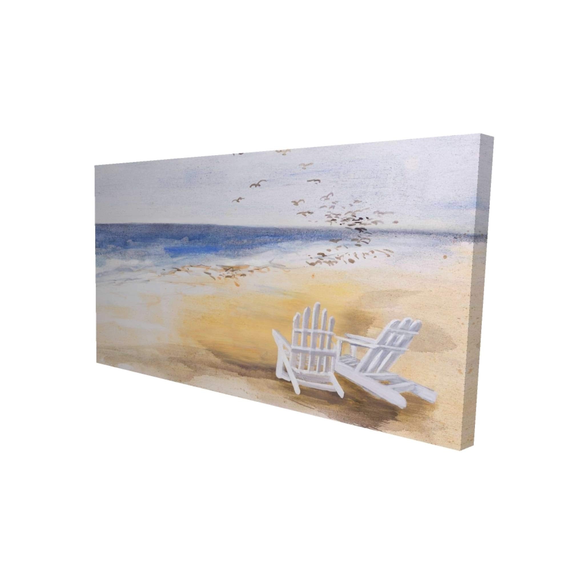 DAY AT THE BEACH - Print on canvas by Begin Edition