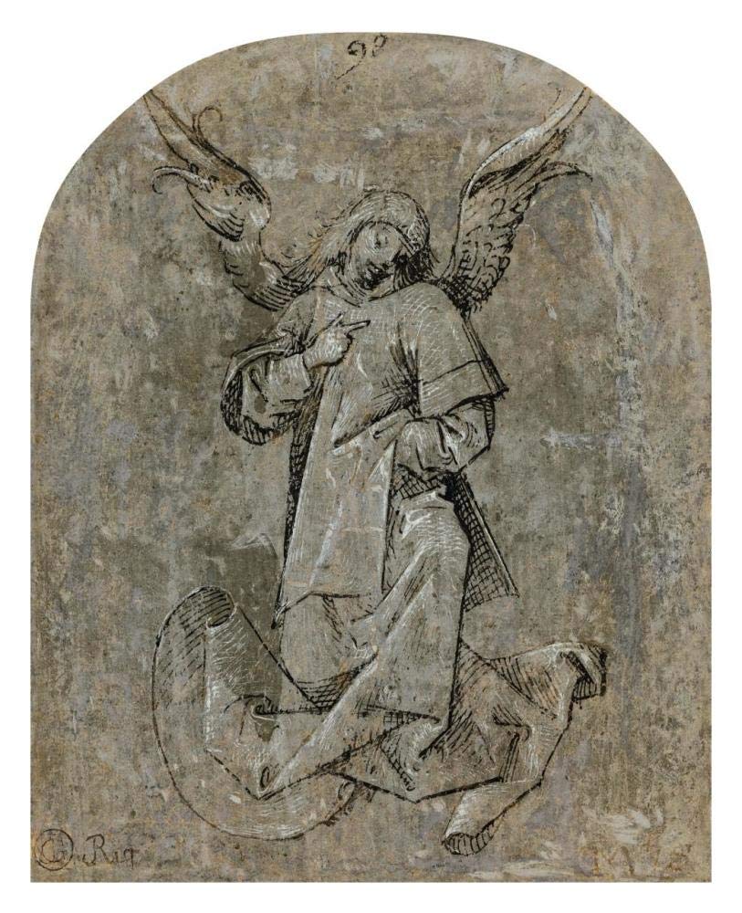 Study of an Angel-Paper Art-24x30”