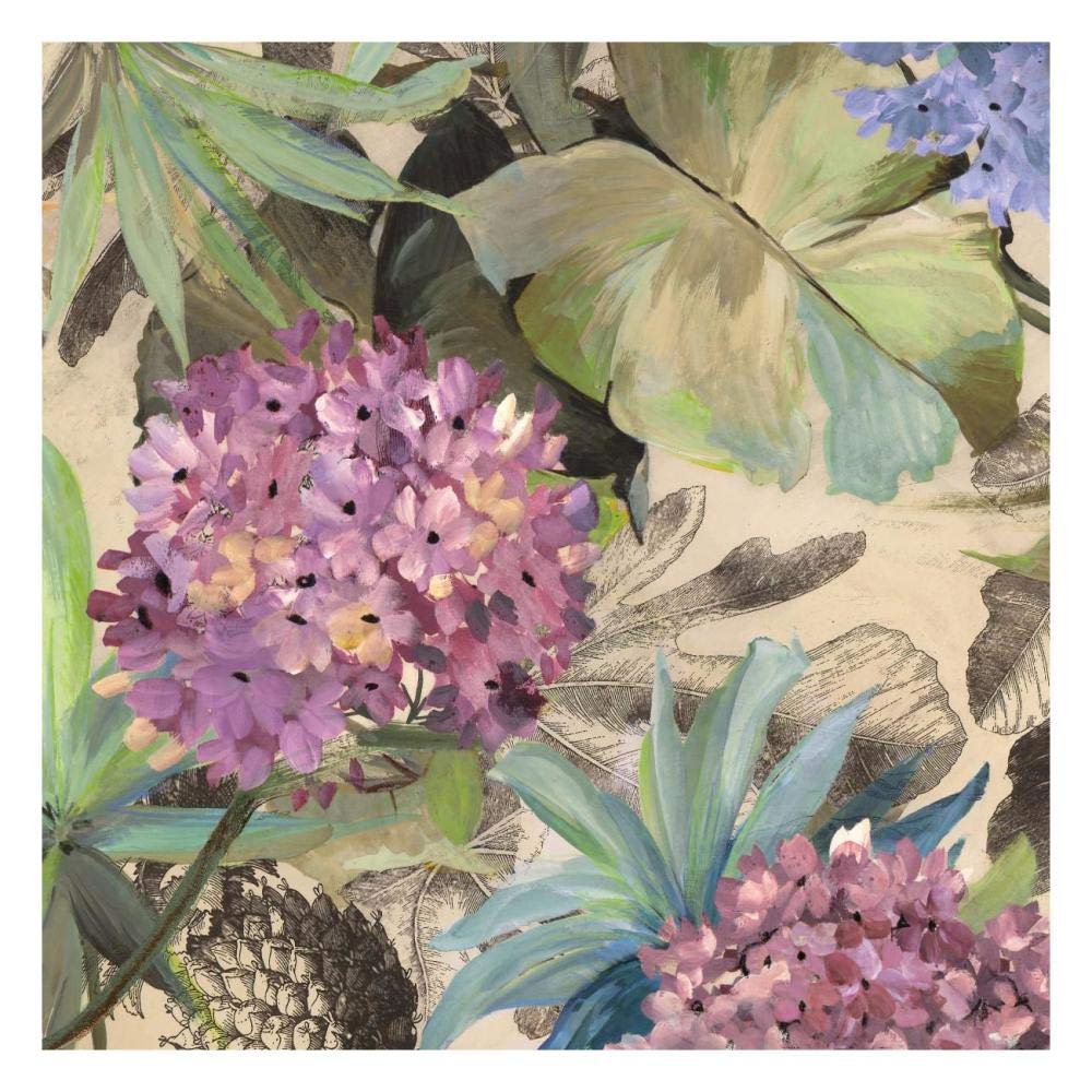 Pink Hydrangeas-Paper Art-26x26”