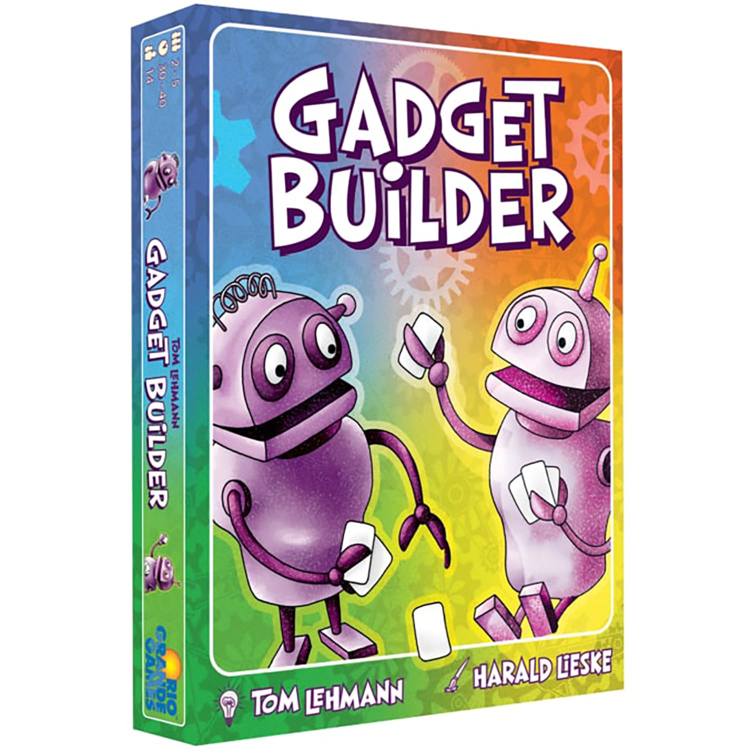 Rio Grande Games Gadget Builder Strategy Card Game for 2-5 Players, Hand Management, Family Game Night, Ages 14+