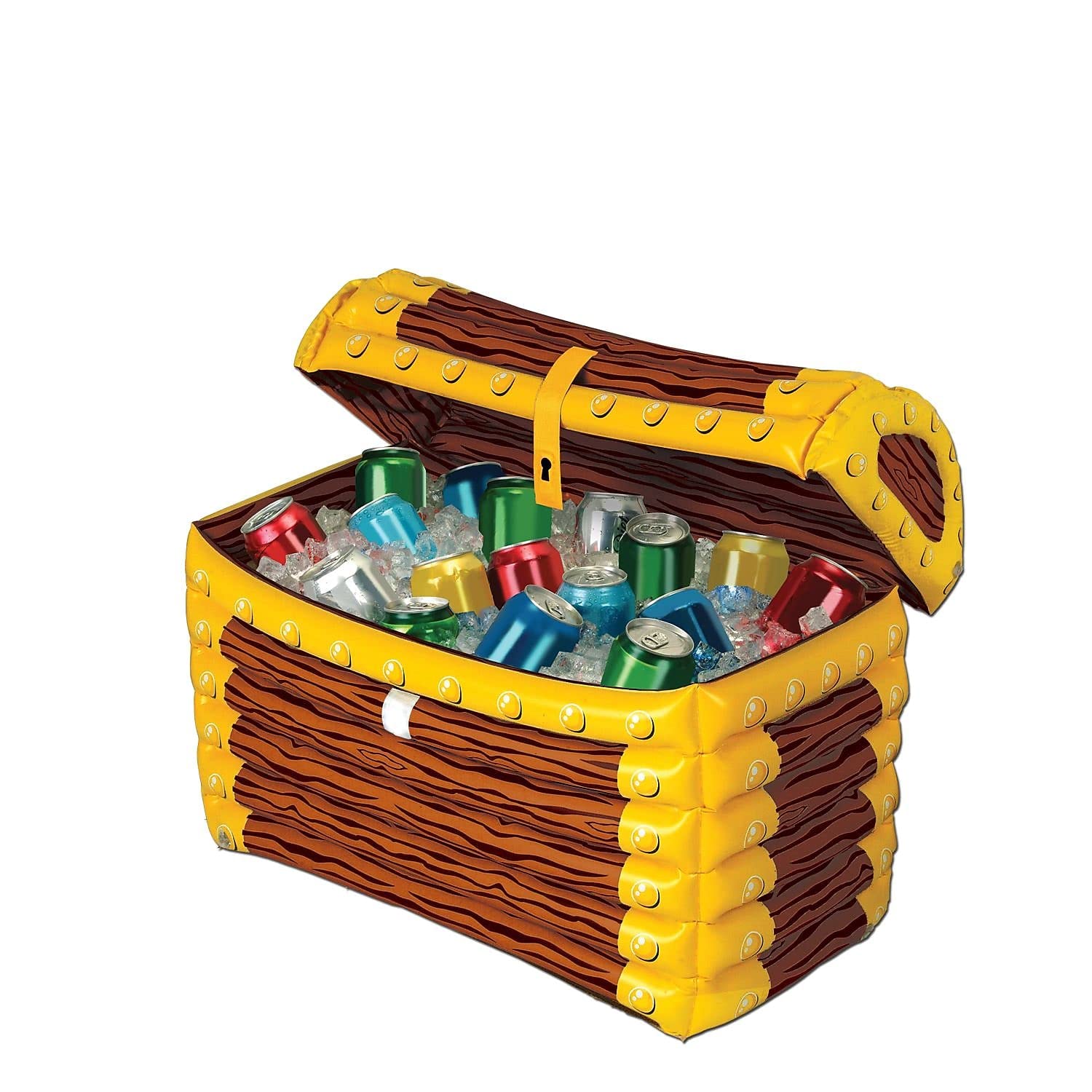 Inflatable Treasure Chest Cooler (Pack of 1)