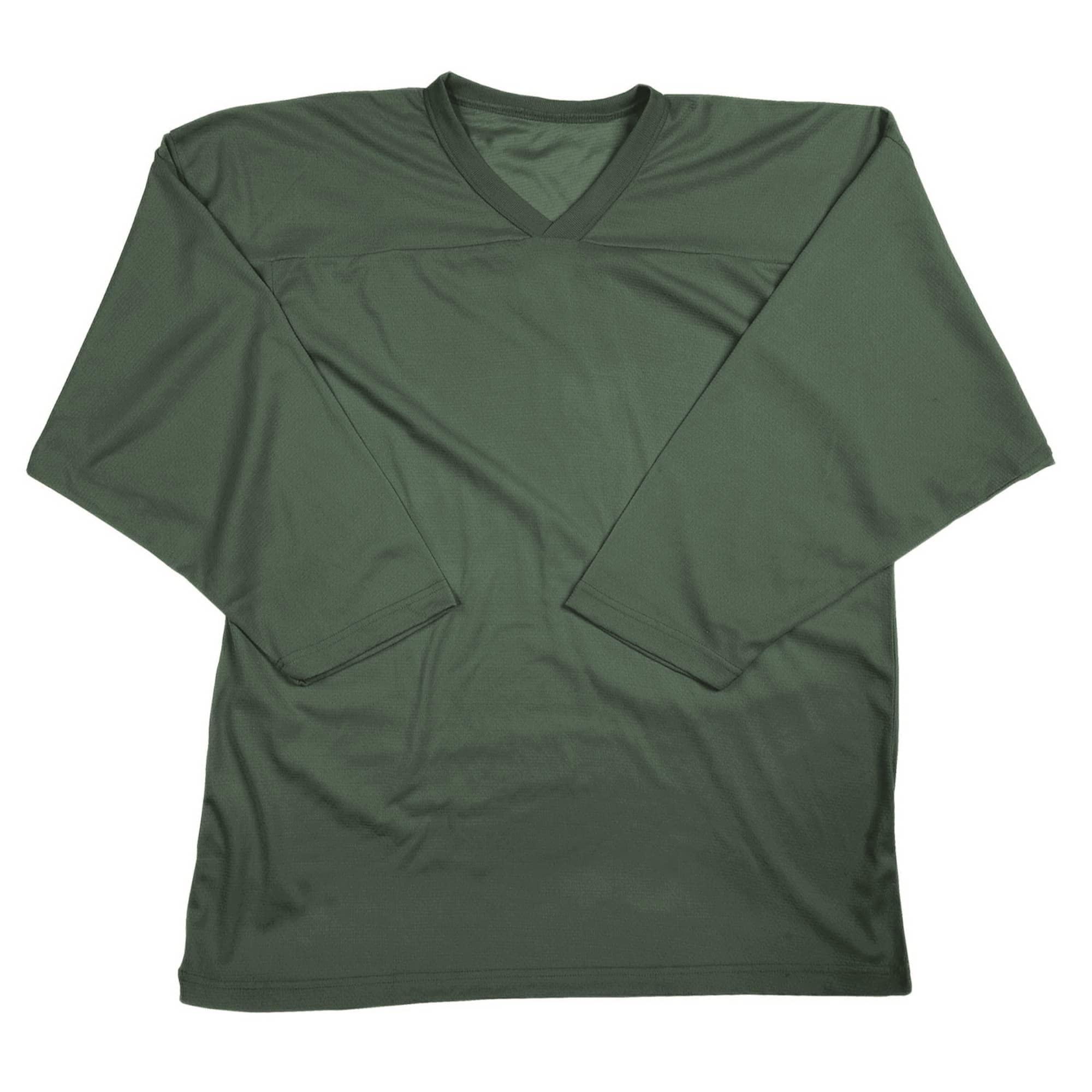 HOCKEY JERSEY-ADULT-M-DARK GREEN