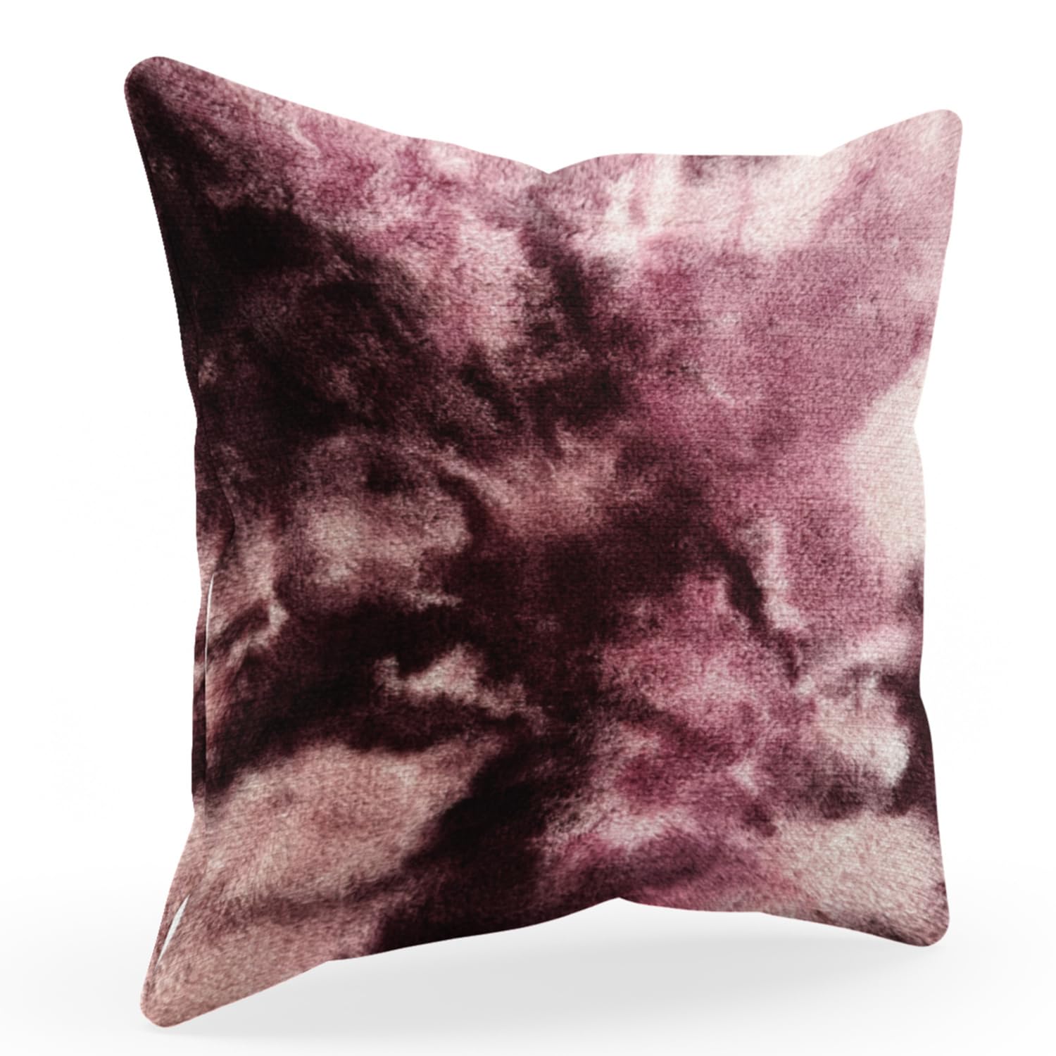 Plutus Rose Fureal Animal Faux Fur Luxury Throw Pillow - Double sided  20 x 30” Queen