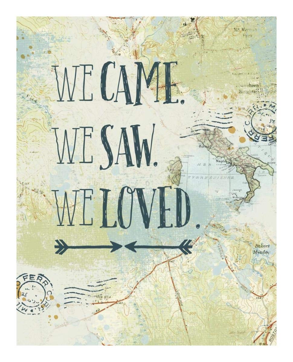 Map Sentiments III -Paper Art-18x22”