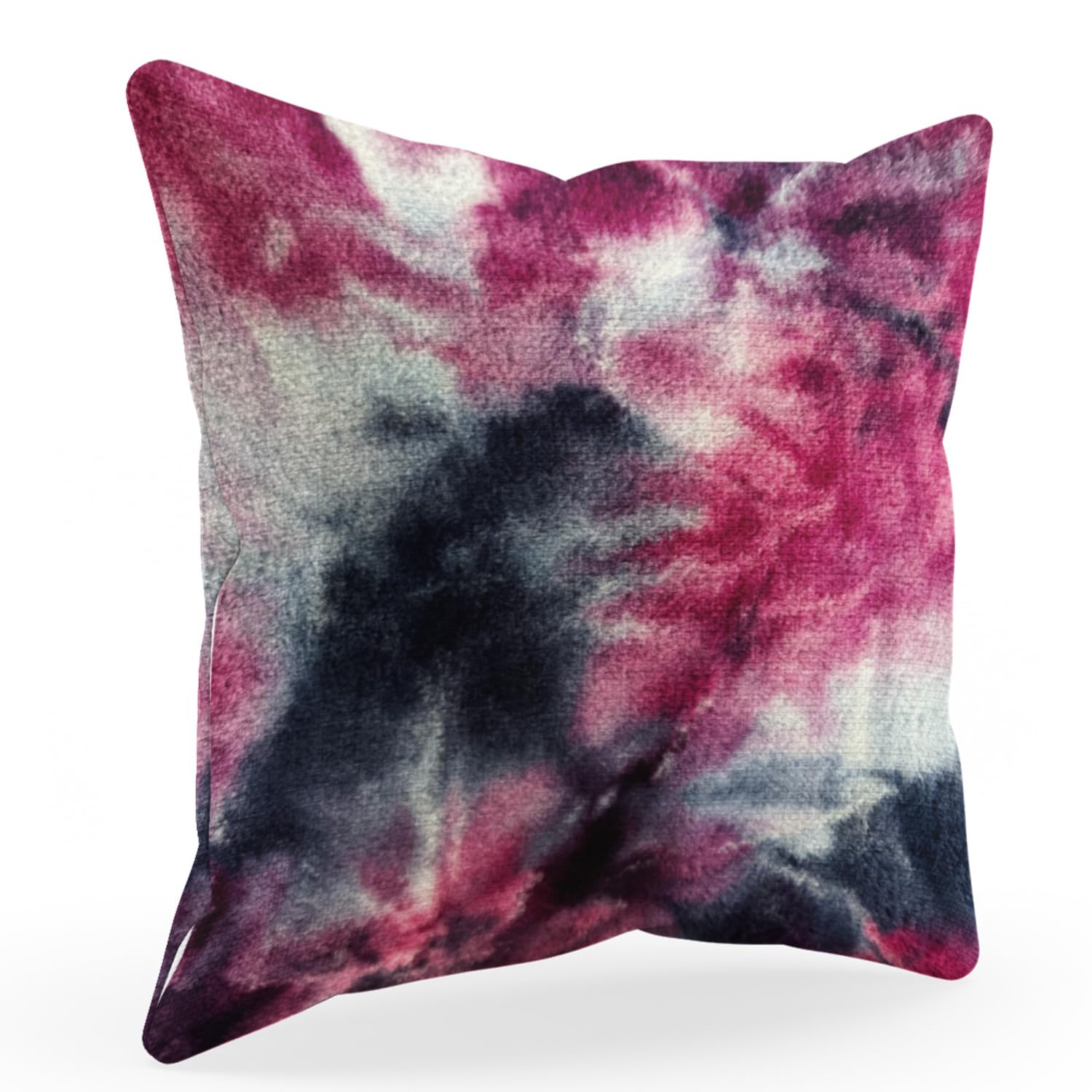 Plutus Fuchsia Purple Fureal Animal Faux Fur Luxury Throw Pillow - Double sided  20 x 36” King