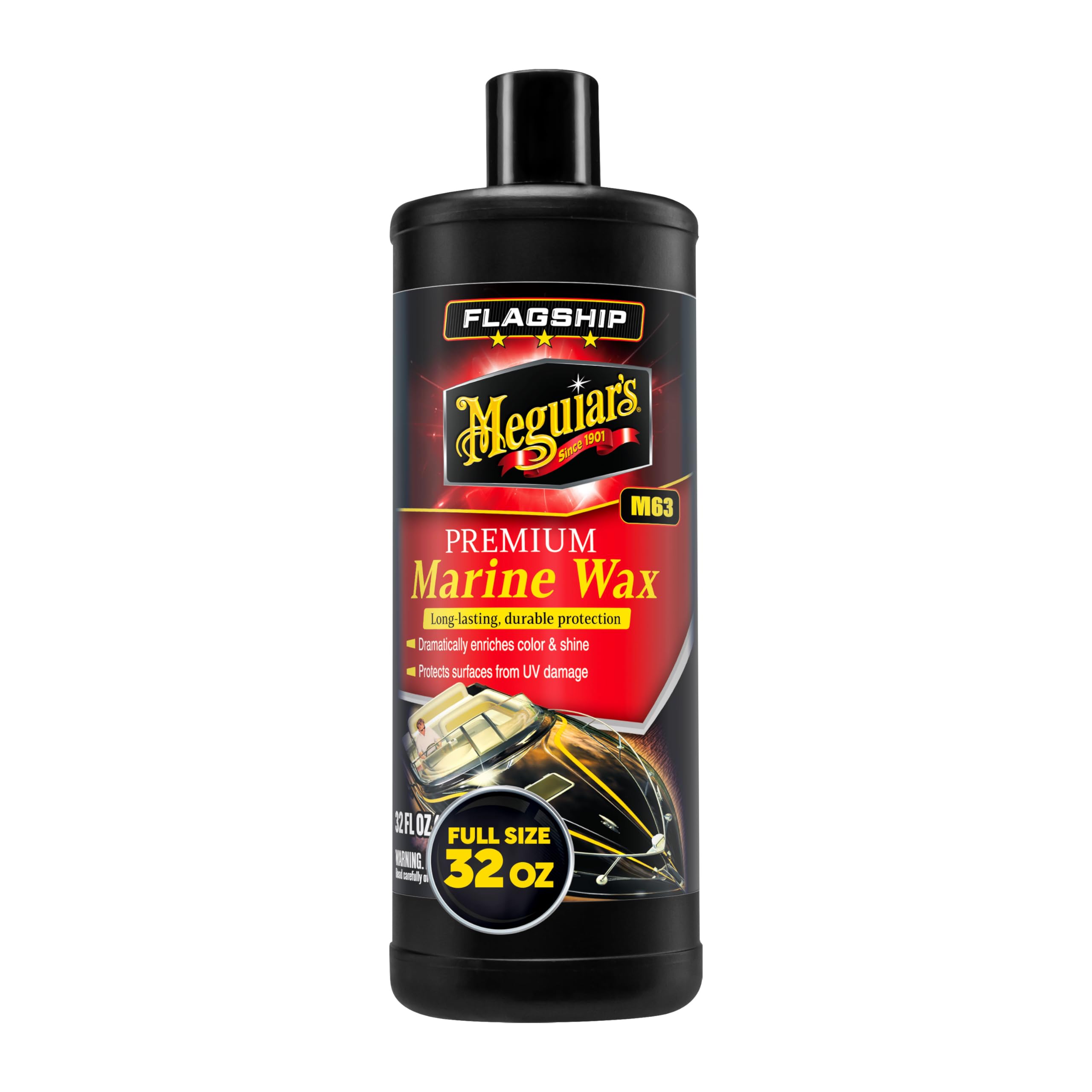 MEGUIARS FLAGSHIP PREMIUM MARINE WAX 32 OZ