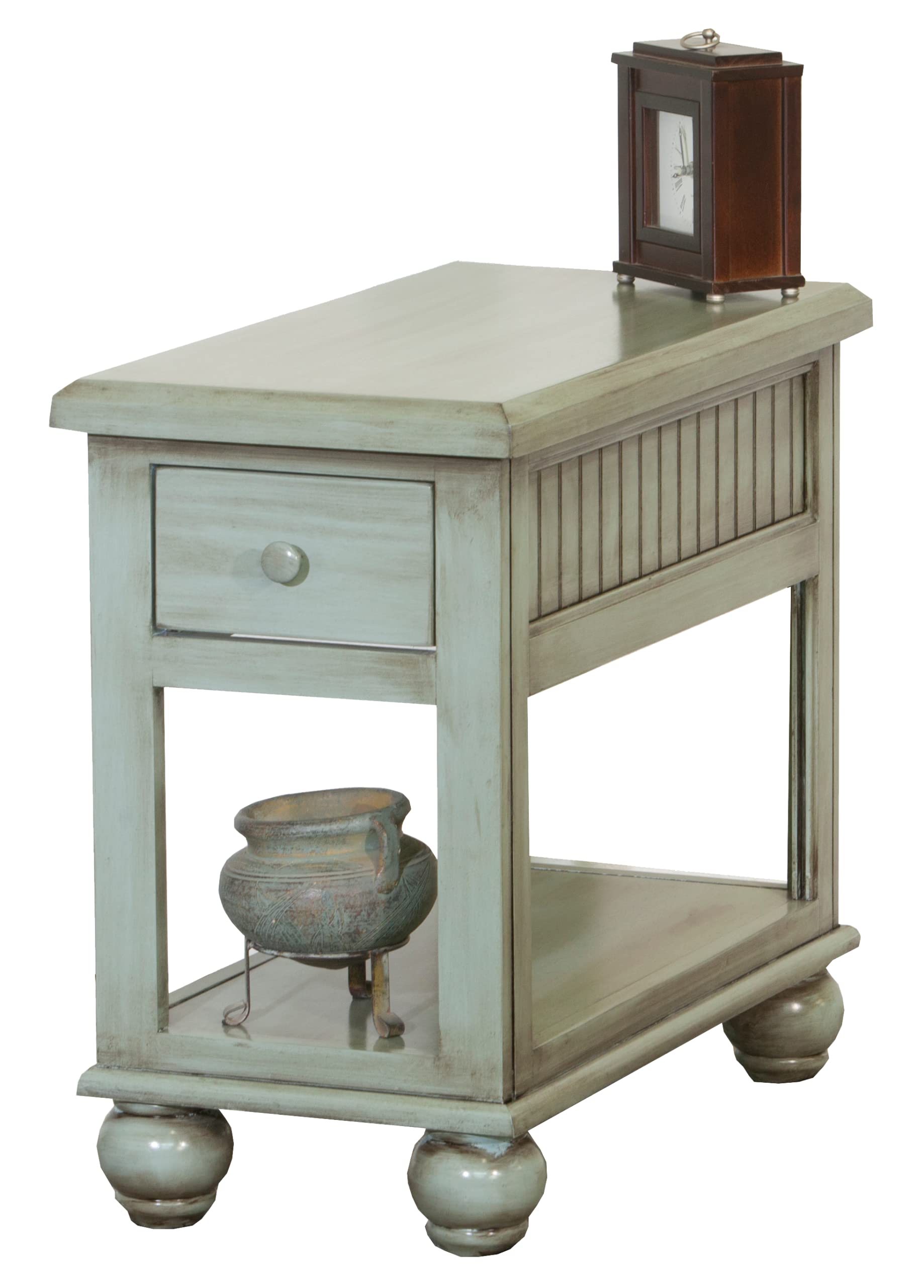 Poplar Chair Table in European Light Blue
