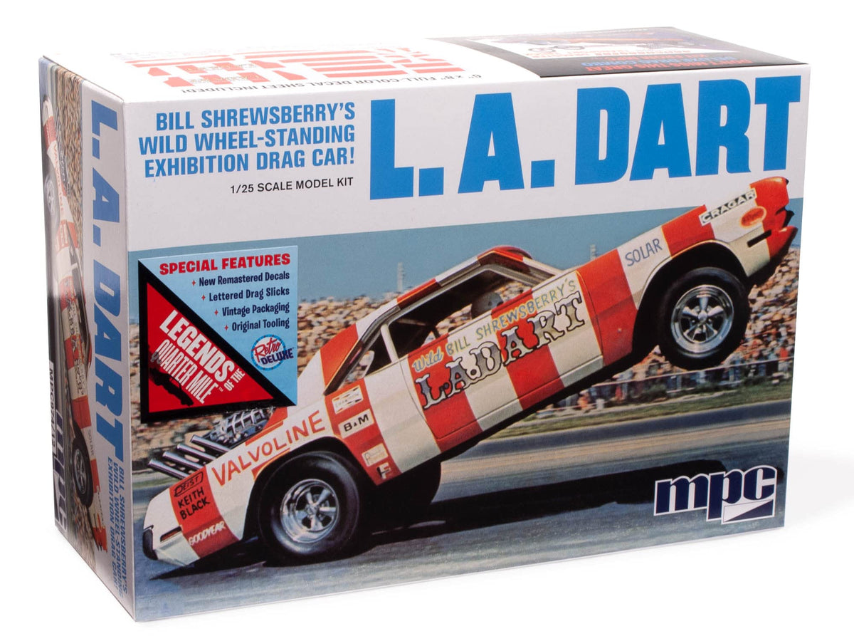 Mpc L.A. Dart Wheelstander 1:25 Scale Model Kit