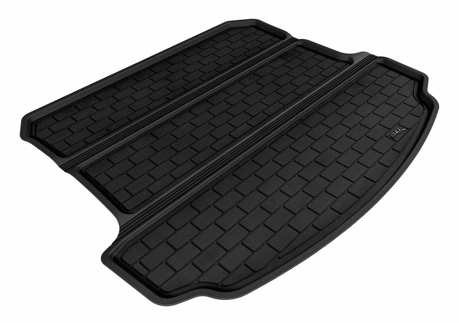 3D MAXpider ACURA MDX 2007-2013 BEHIND 2ND ROW STOWABLE KAGU BLACK CARGO LINER