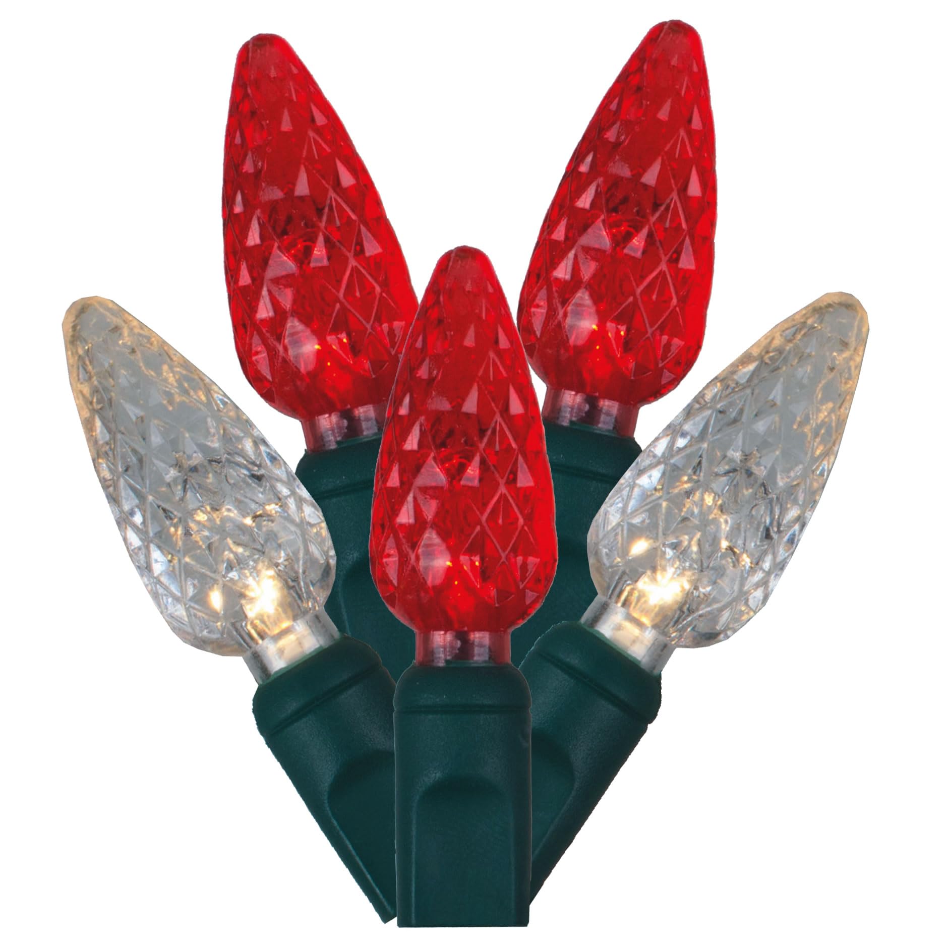 Casafoyer  50Lt LED Red/WmWht GW C6 EC Set  6”x25'L - X6G8525 - (Pack Of 2)