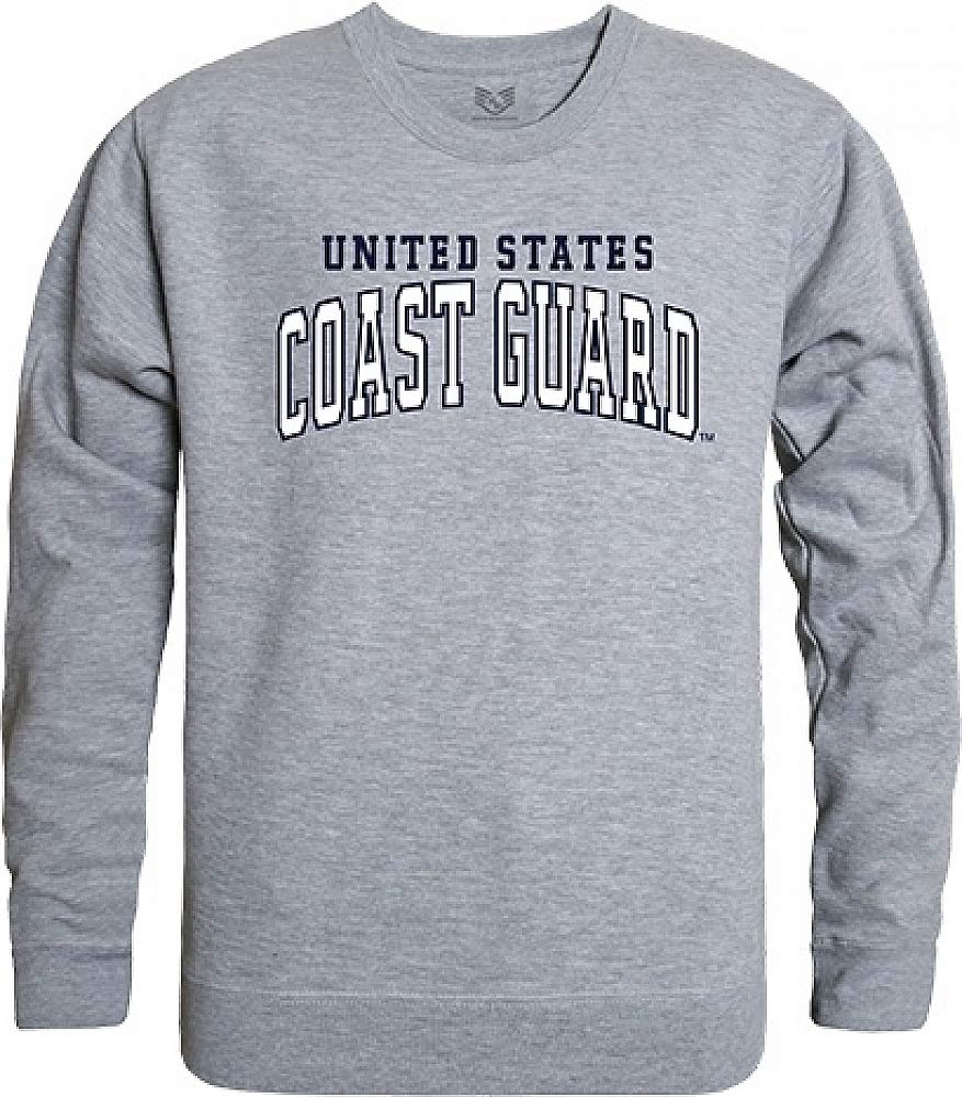 Graphic Crewneck,Coast Guard1, H.Grey, L