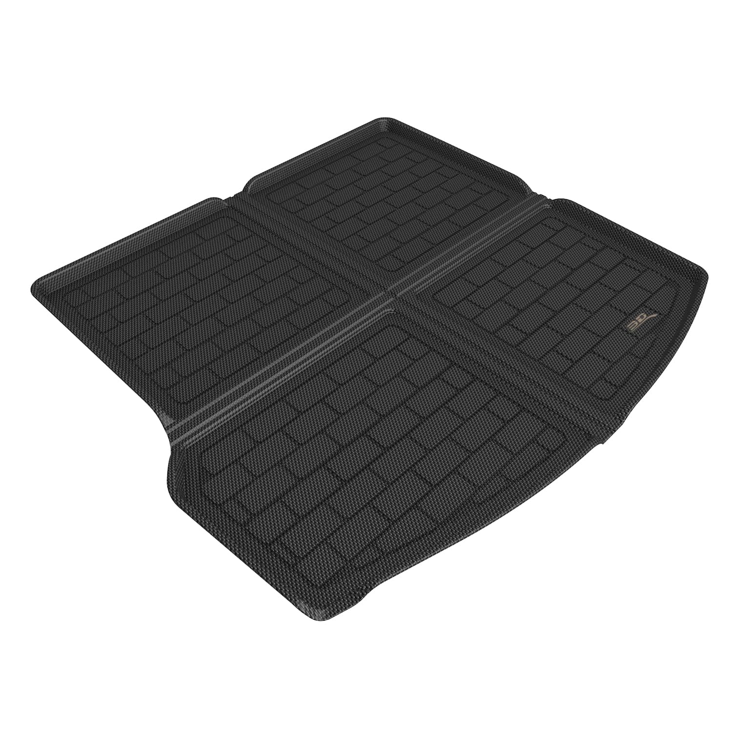 3D MAXpider Compatible with POLESTAR 2 2021-2026 KAGU BLACK REAR CARGO LINER