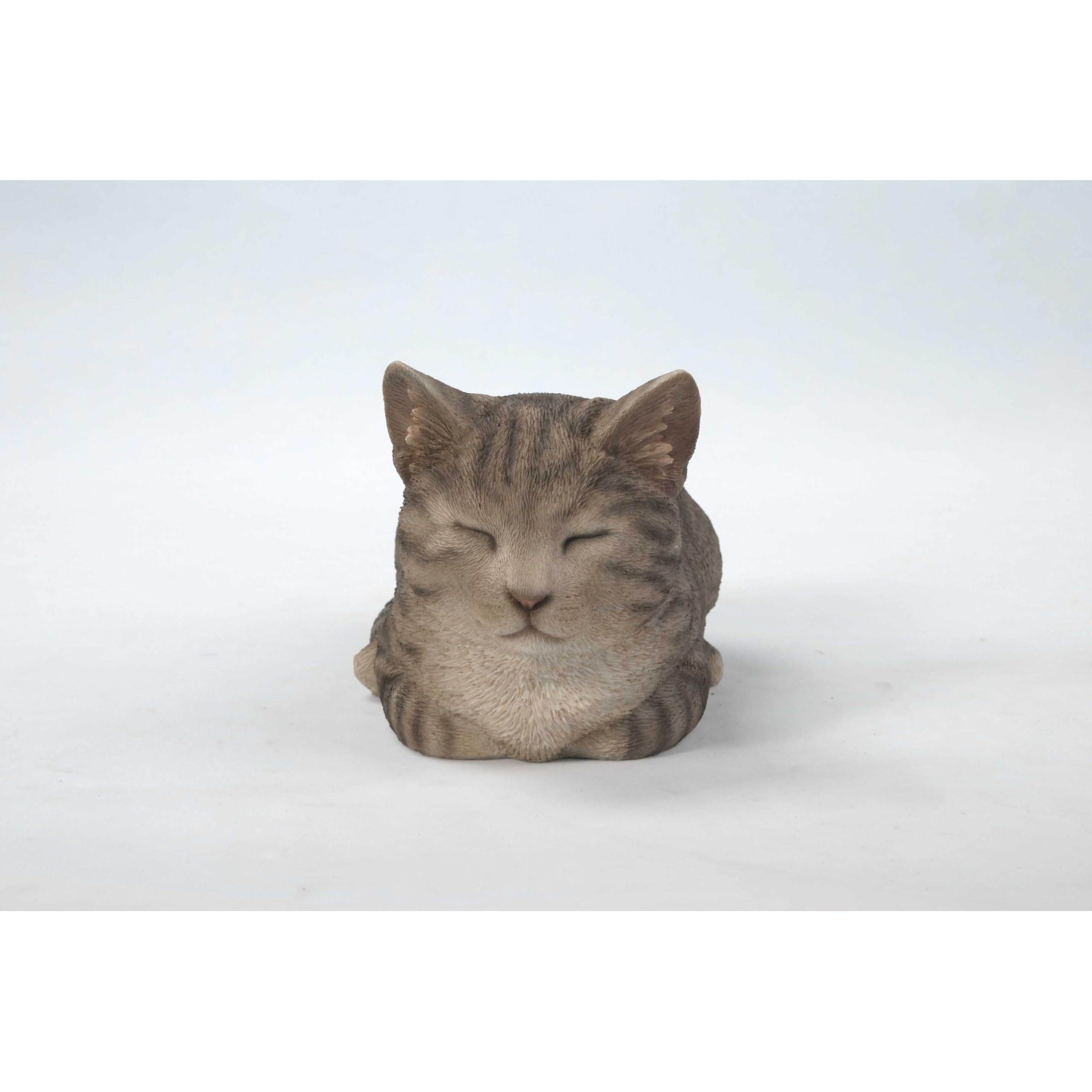 Hi-Line Gift Ltd 87729-C Sleeping Grey Tabby Cat Statue