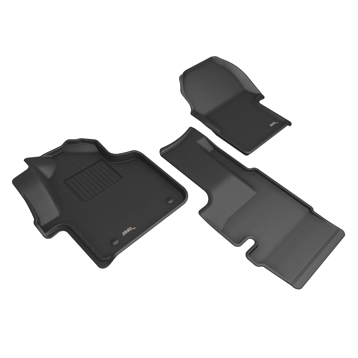 3D MAXpider Compatible with MERCEDES-BENZ SPRINTER CARGO VAN 2019-2026 BUCKET SEATS, KAGU BLACK R1
