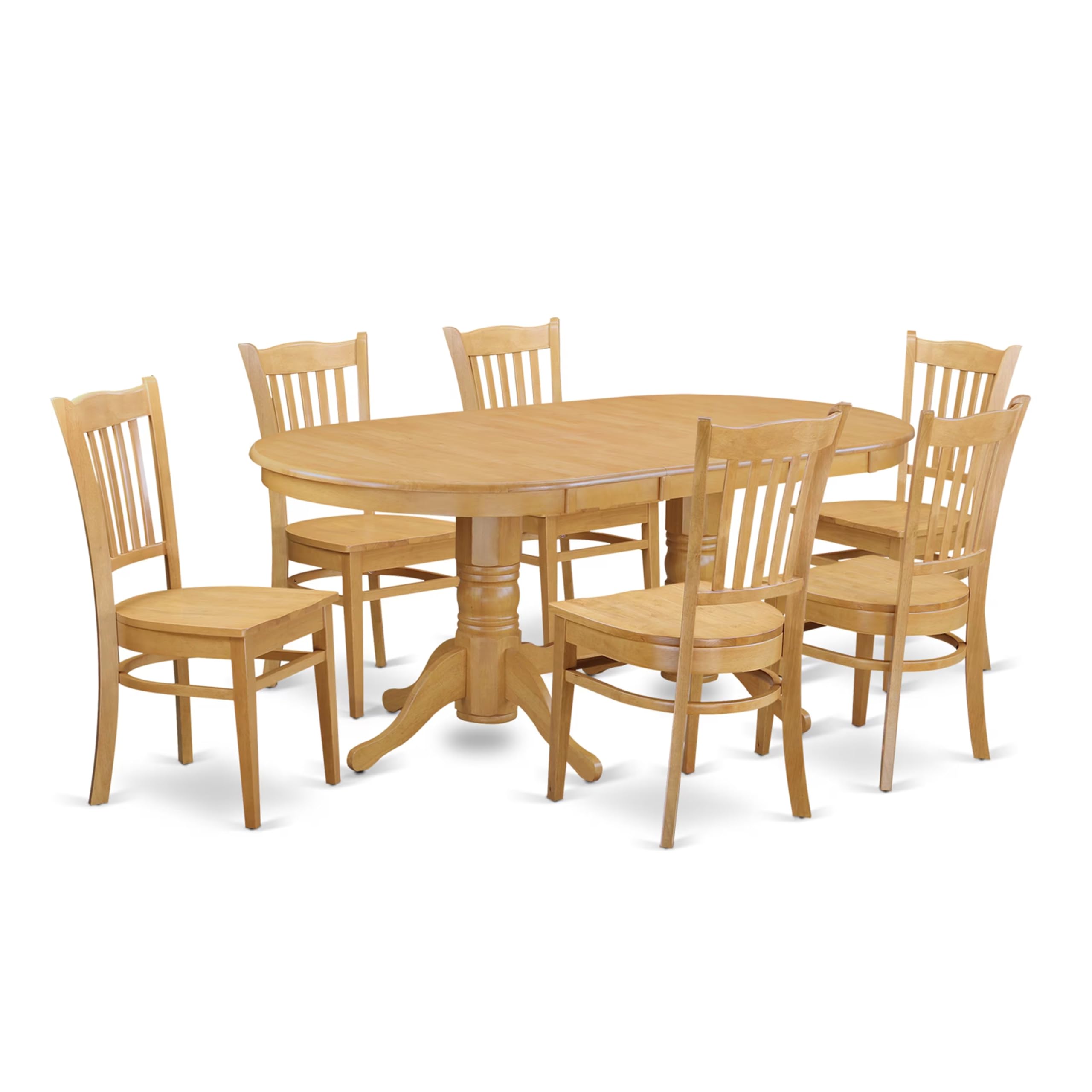 7  PC  Dining  room  set  -  Kitchen  dinette  Table  and  6  Kitchen  Chairs