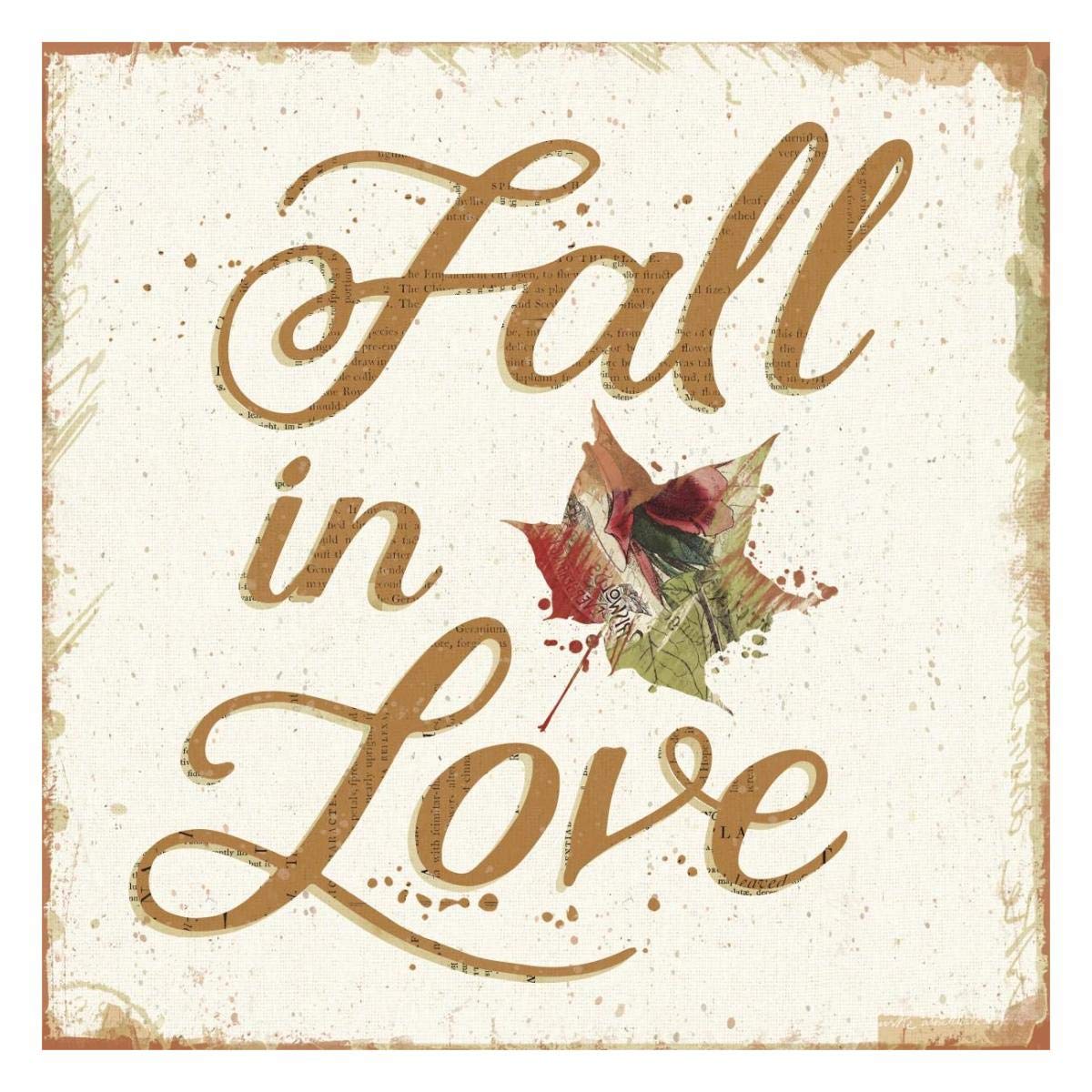 Falling For Fall III -Paper Art-26x26”
