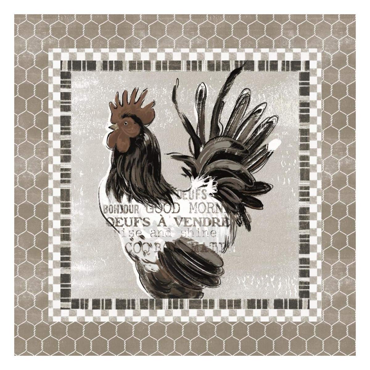 Morning News VII -Paper Art-26x26”