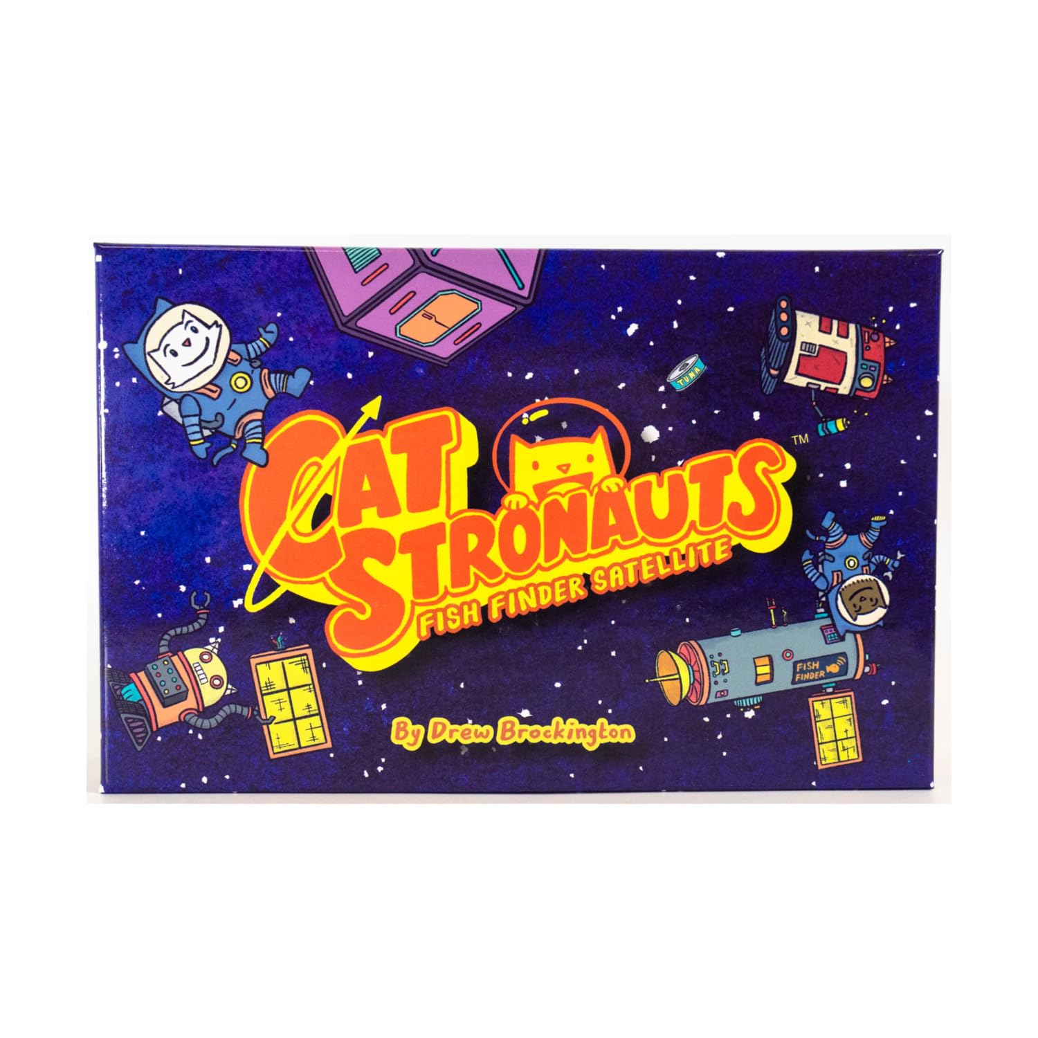 CatStronauts: Fish Finder Satellite Board Game Expansion