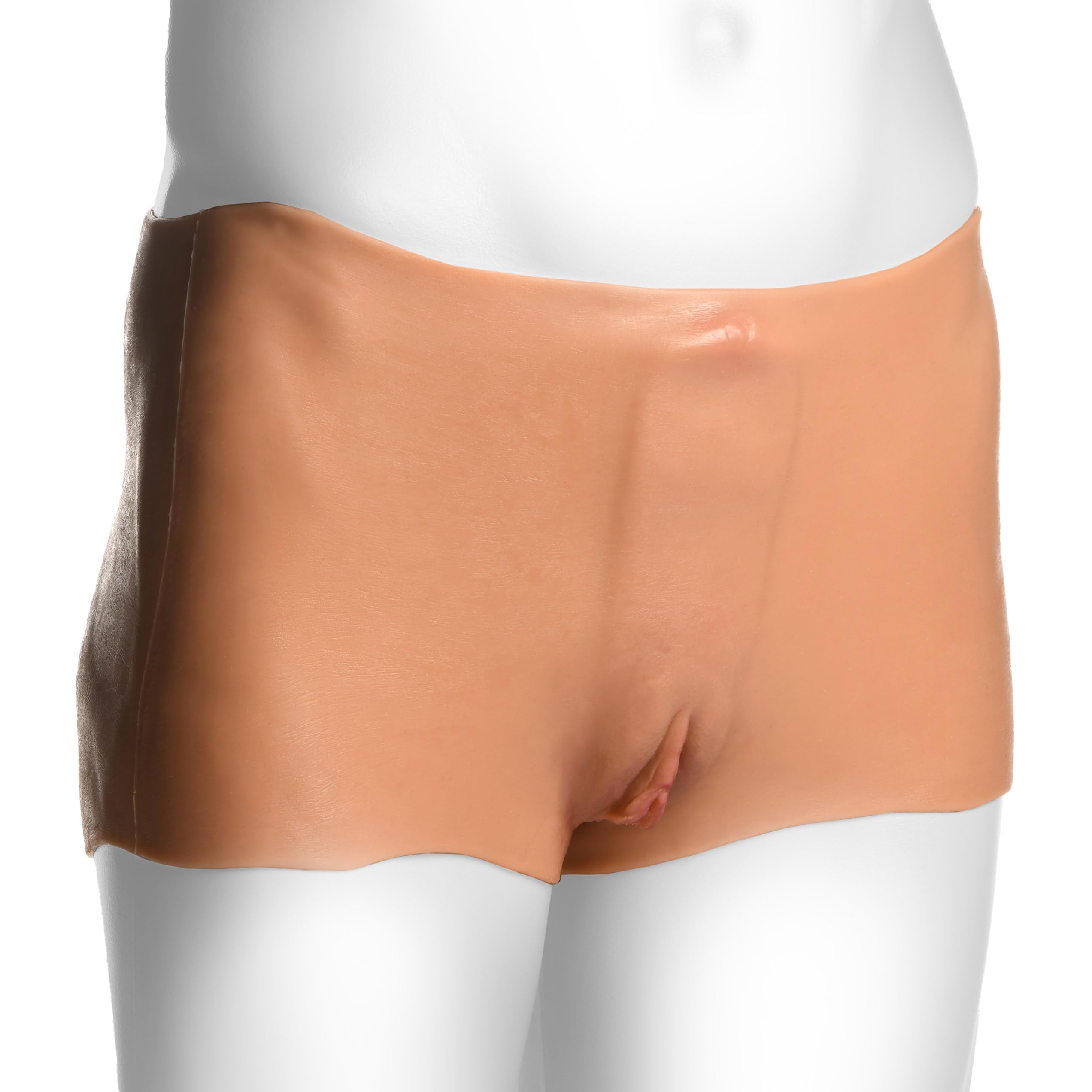 Master Series Pussy Panties Silicone Vagina and Ass Panties-Medium