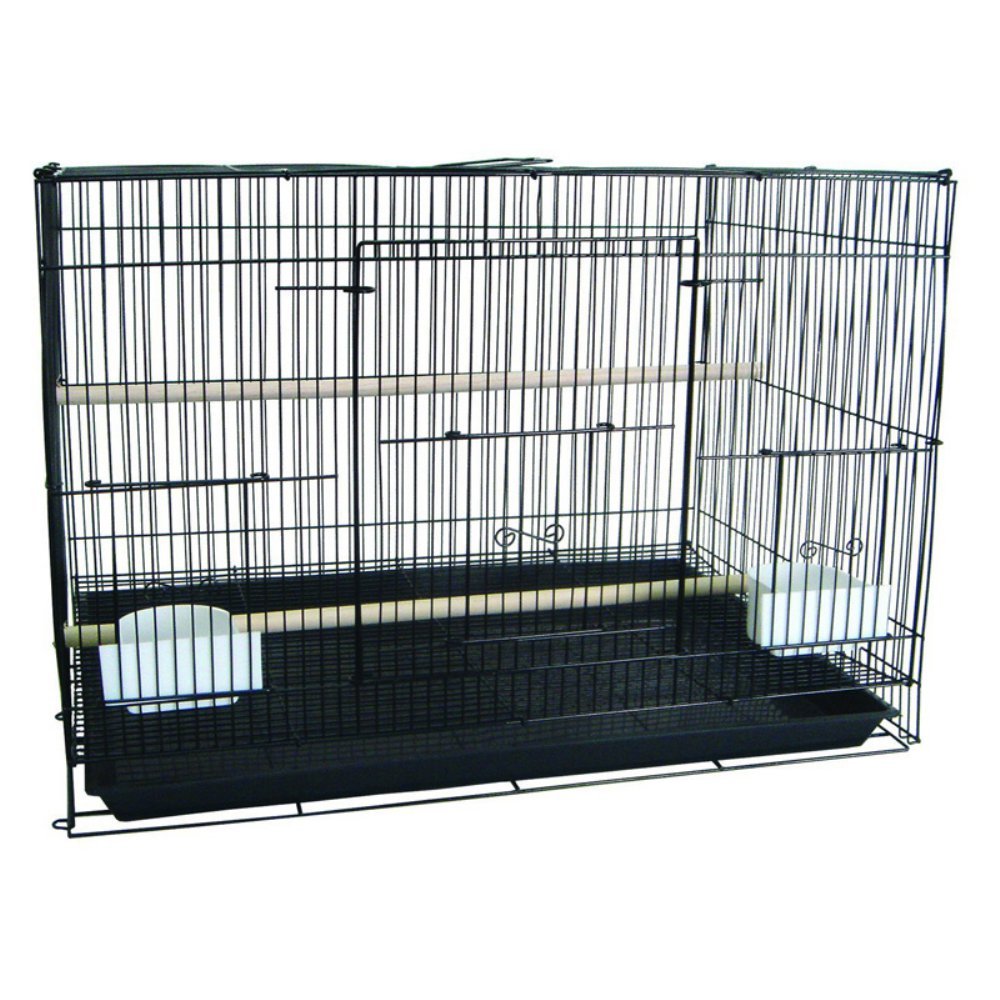Lot of 4 Medium Breeding Cages, Black