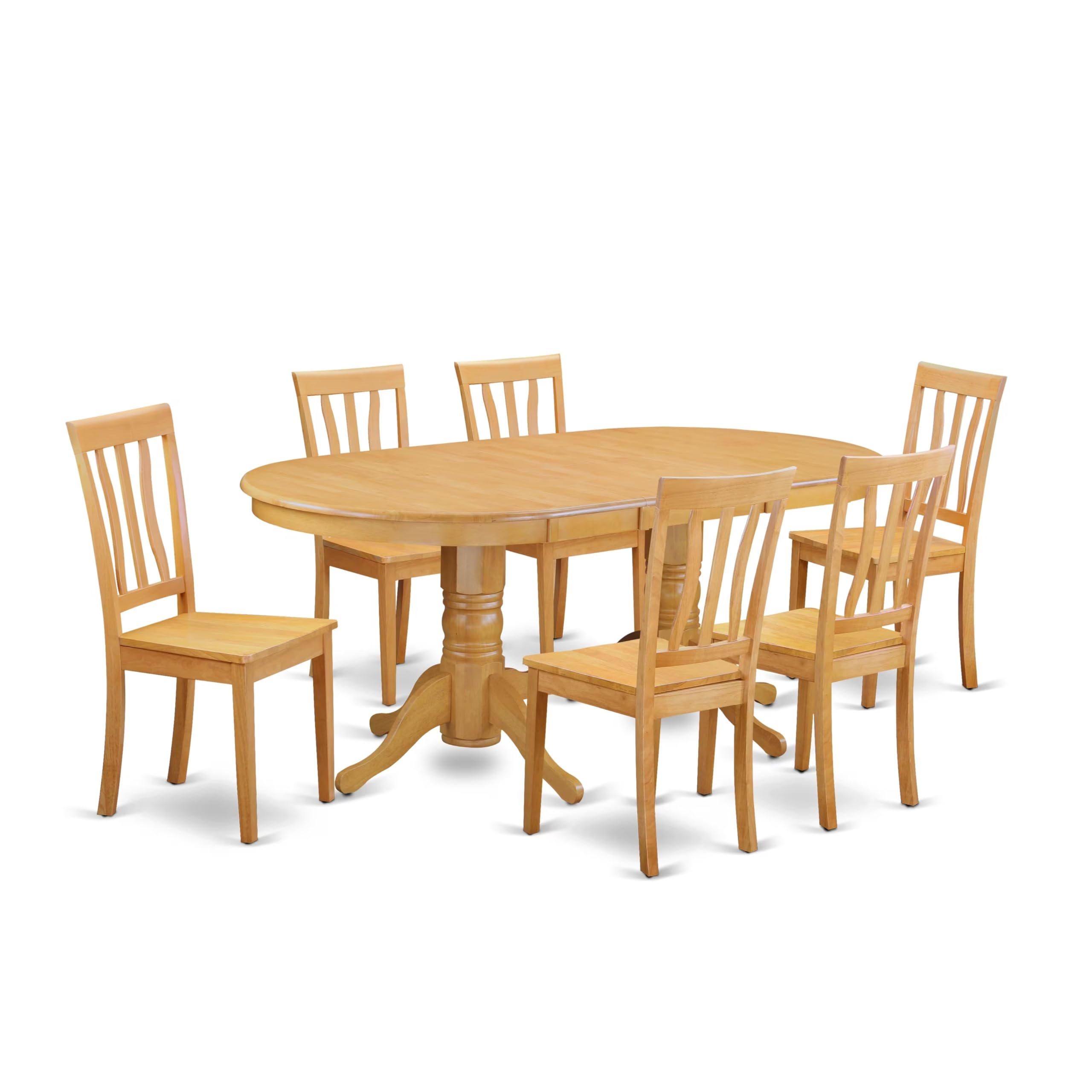 7  Pc  Dinette  set  -  Kitchen  dinette  Table  and  6  Kitchen  Chairs