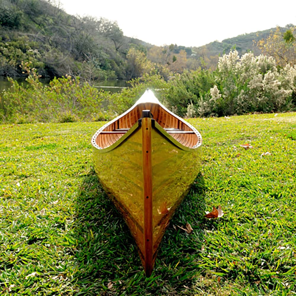 Wooden Canoe with Ribs 18 ft