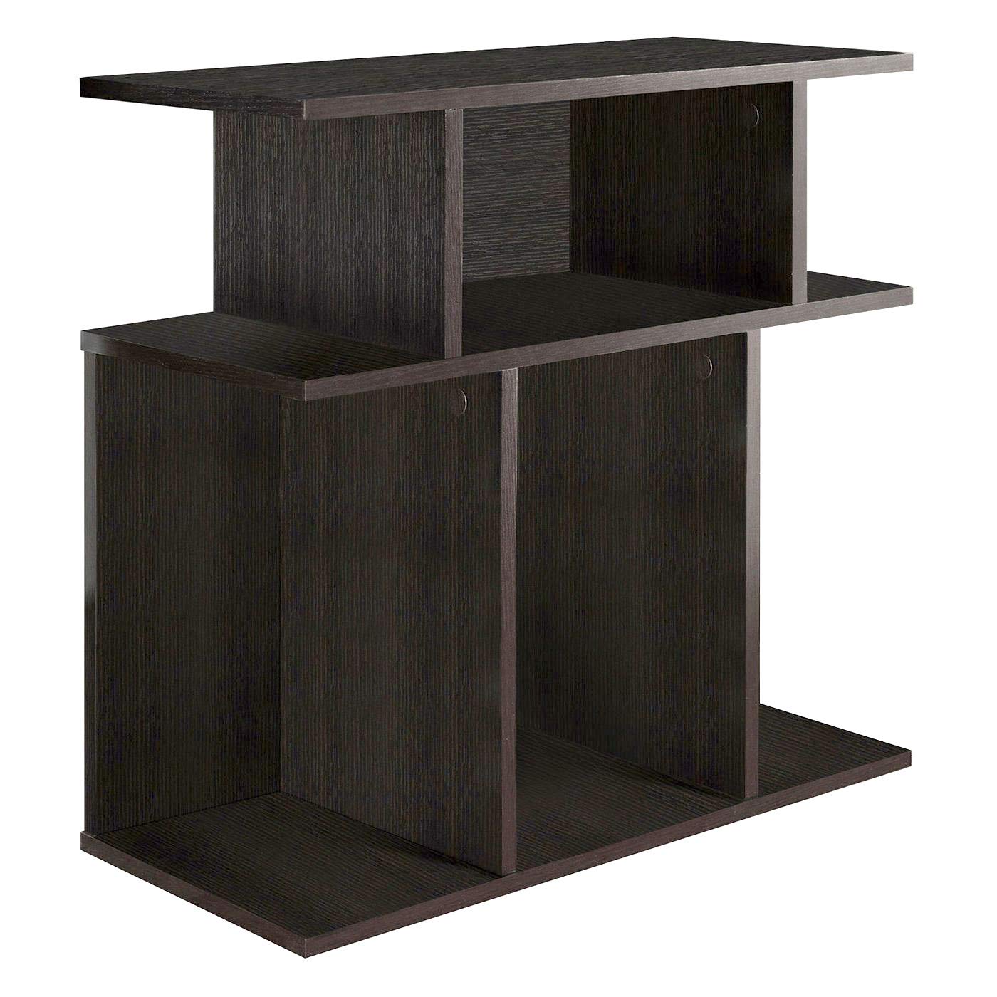 Accent Table, Side, End, Nightstand, Lamp, Living Room, Bedroom, Laminate, Brown, Contemporary, Modern