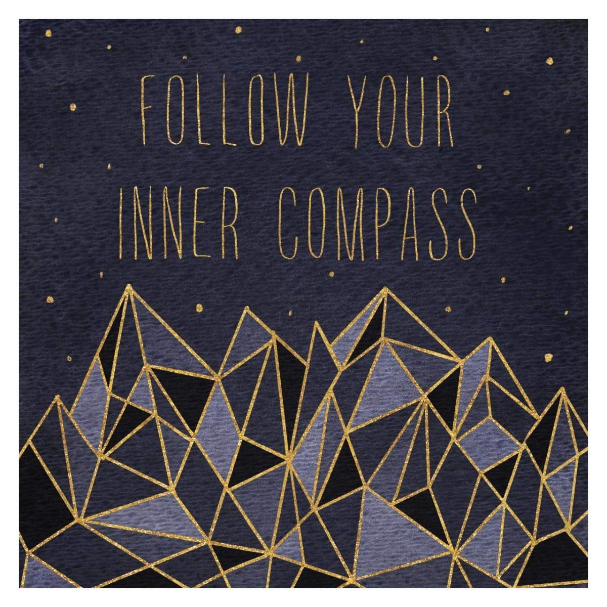 Written in the Stars III -Paper Art-32x32”