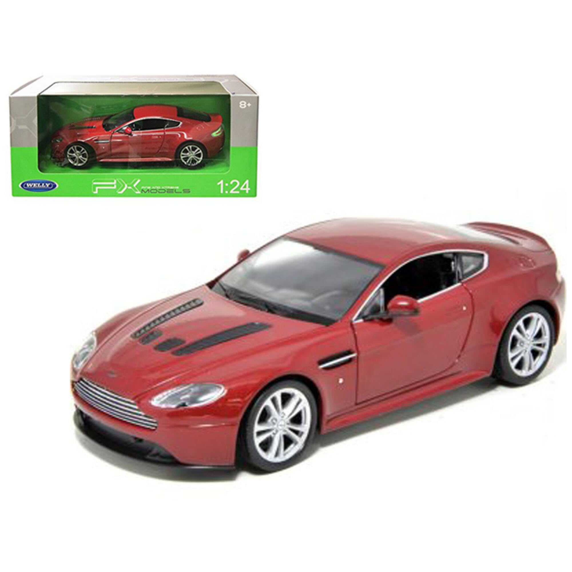 2010 Aston Martin V12 Vantage Red 1/24 Diecast Model Car by Welly