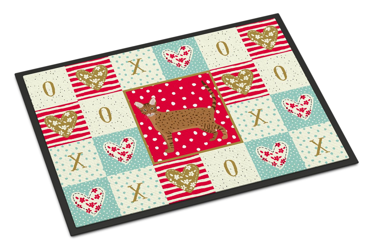 Ocicat Cat Love Indoor or Outdoor Mat 24x36
