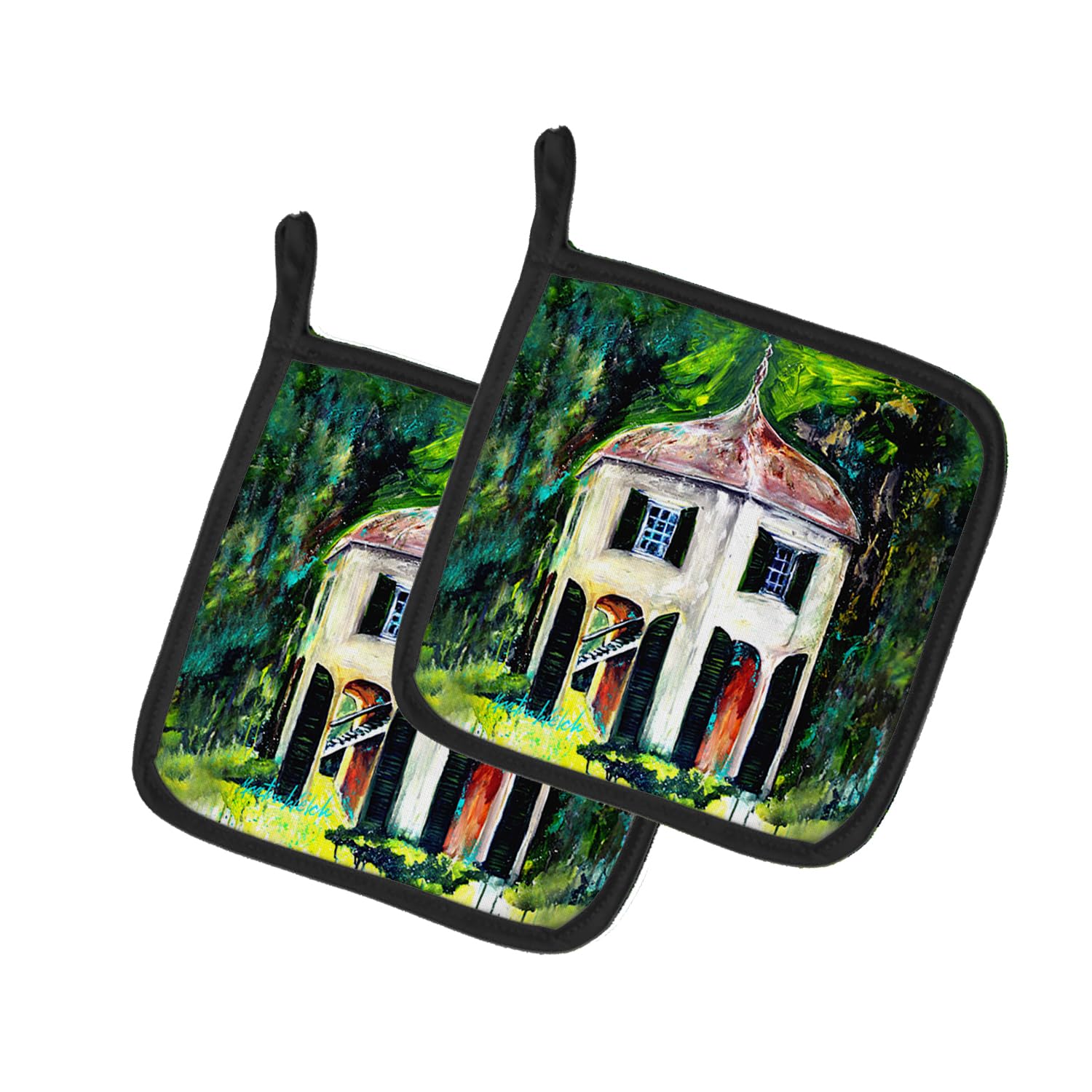 Batchelors Pad Garsoniere Pair of Pot Holders