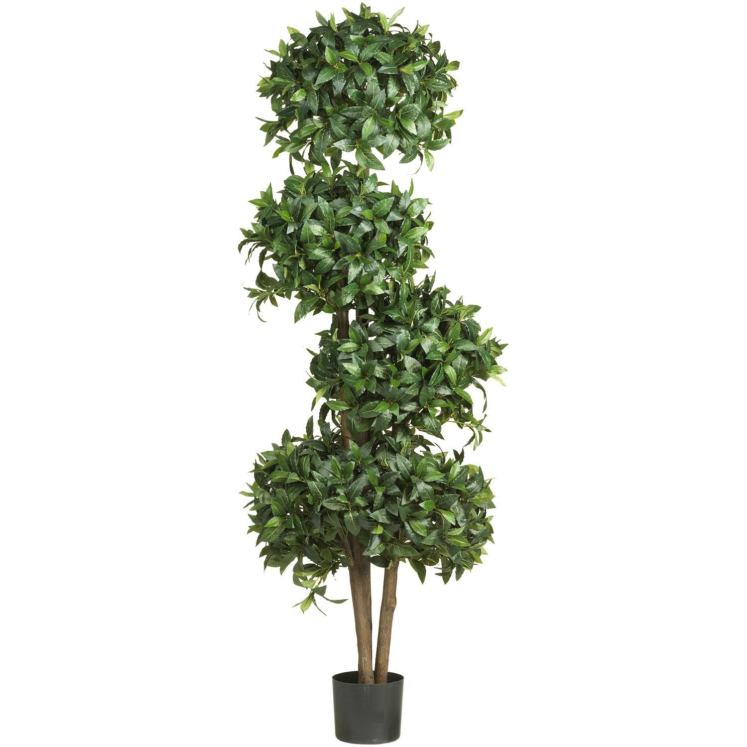 69 Sweet Bay Topiary w/4″ Balls Silk Tree