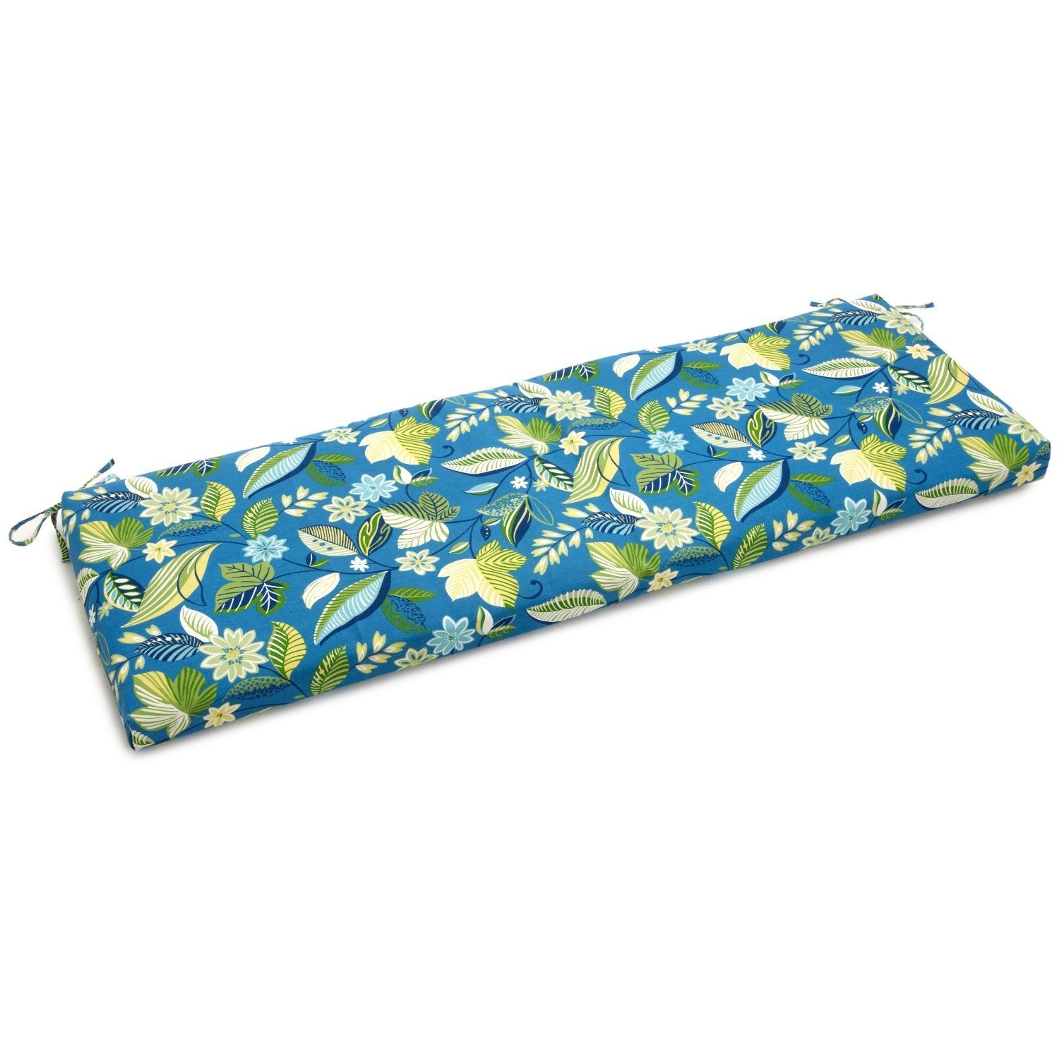 60-inch by 19-inch Spun Polyester Bench Cushion - Skyworks Caribbean