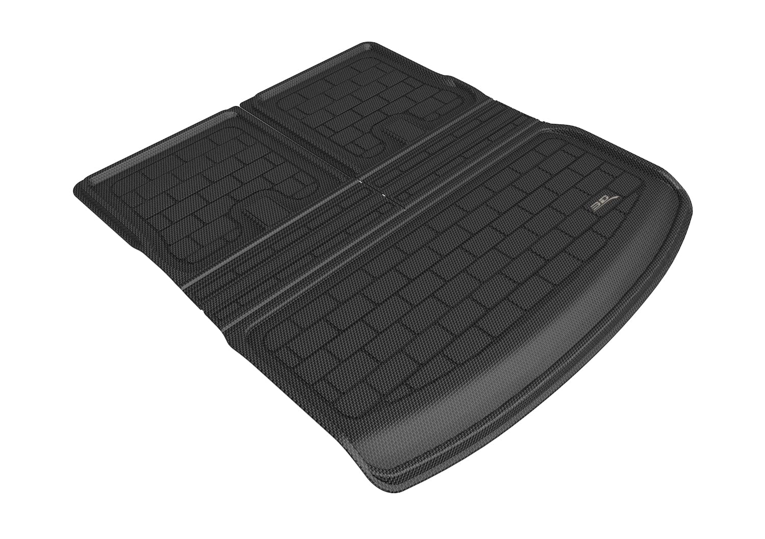 3D MAXpider TESLA MODEL Y 7-SEAT 2021-2022 KAGU BLACK BEHIND R3 SEATBACK PROTECTOR CROSS FOLD CARGO LINER