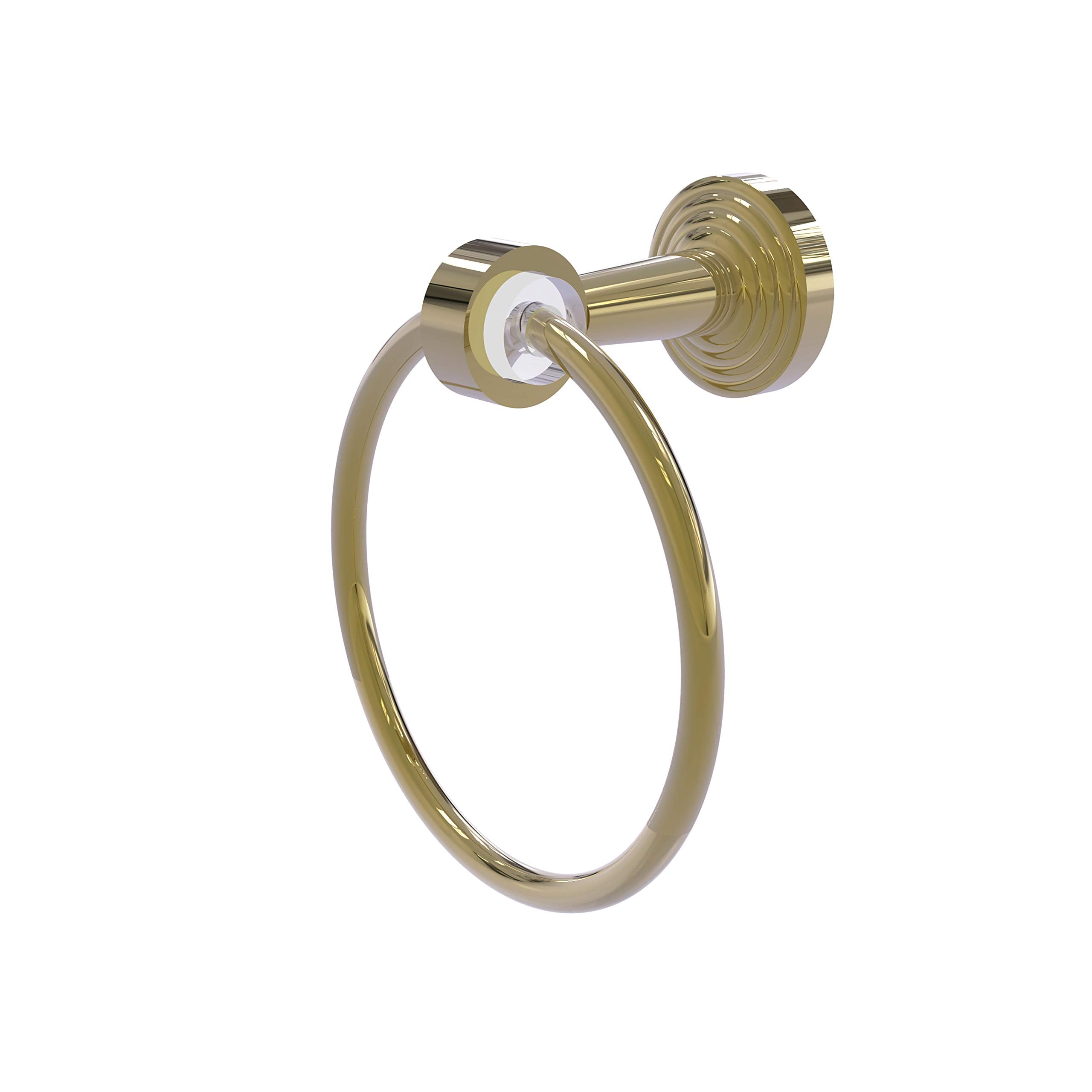 Pacific Beach Collection Towel Ring - Unlacquered Brass