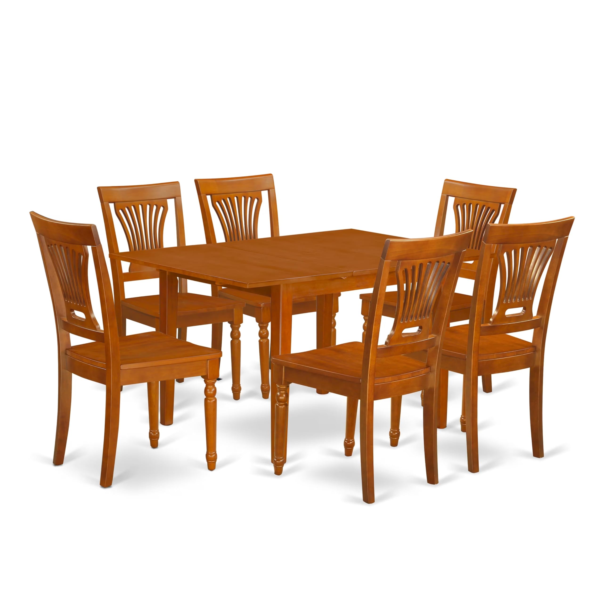 7  Pc  Kitchen  nook  Dining  set-Kitchen  Table  6  Chairs  for  Dining  room