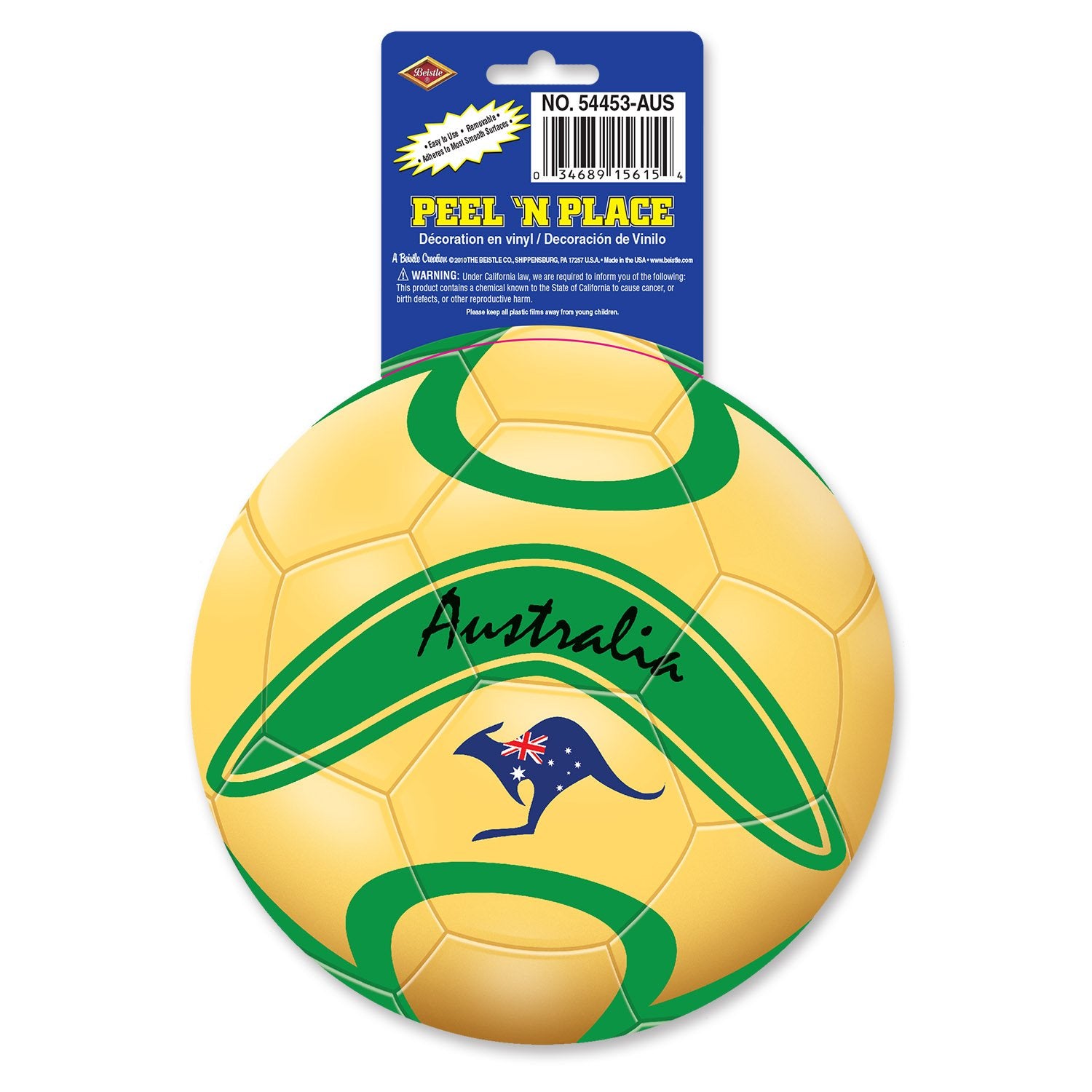 Peel N Place - Australia (Pack of 12)