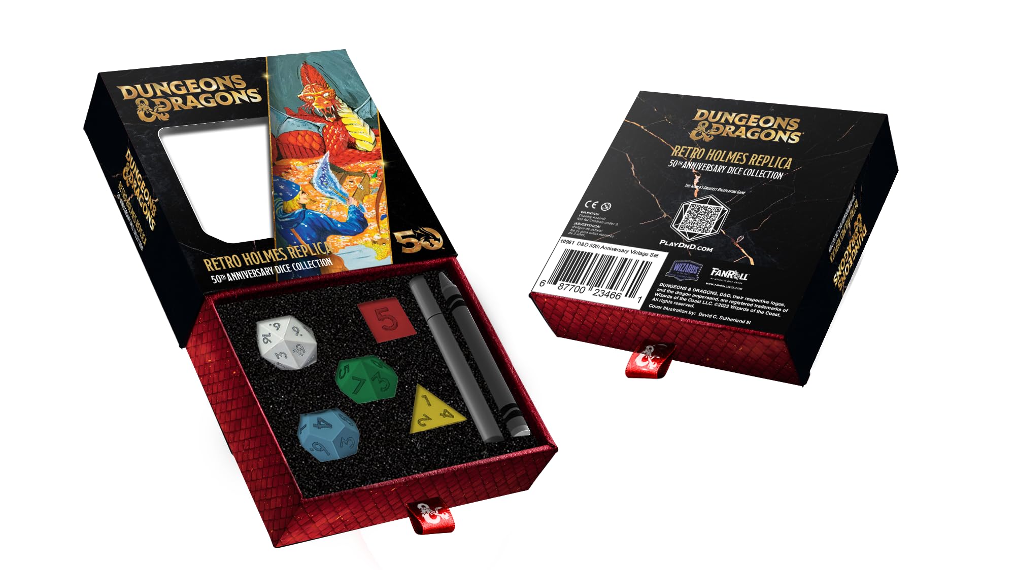 5-Set: D&D 50th Anniversary: Retro Holmes Replica