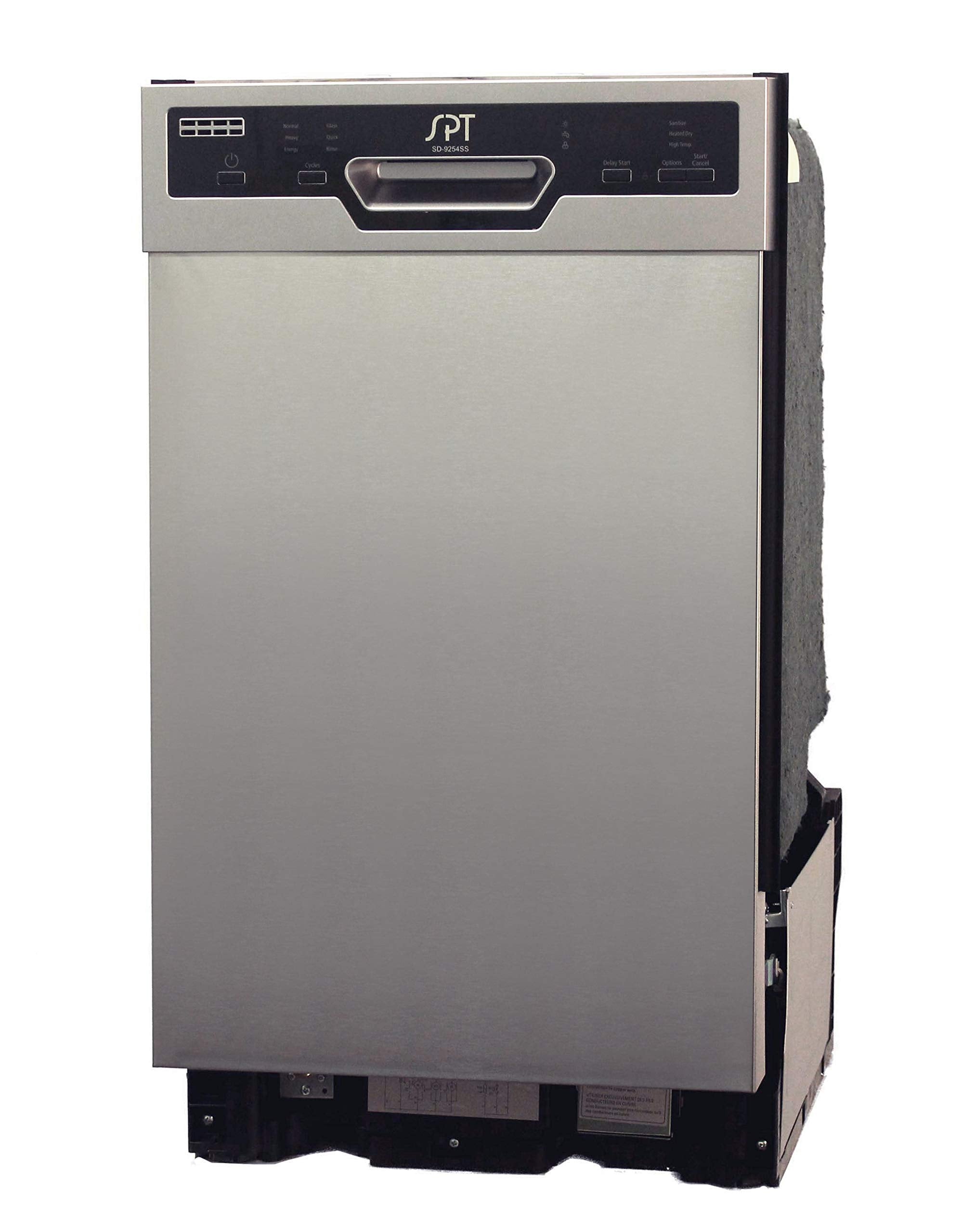 Energy Star 18 Built-In Dishwasher w/Heated Drying - Stainless