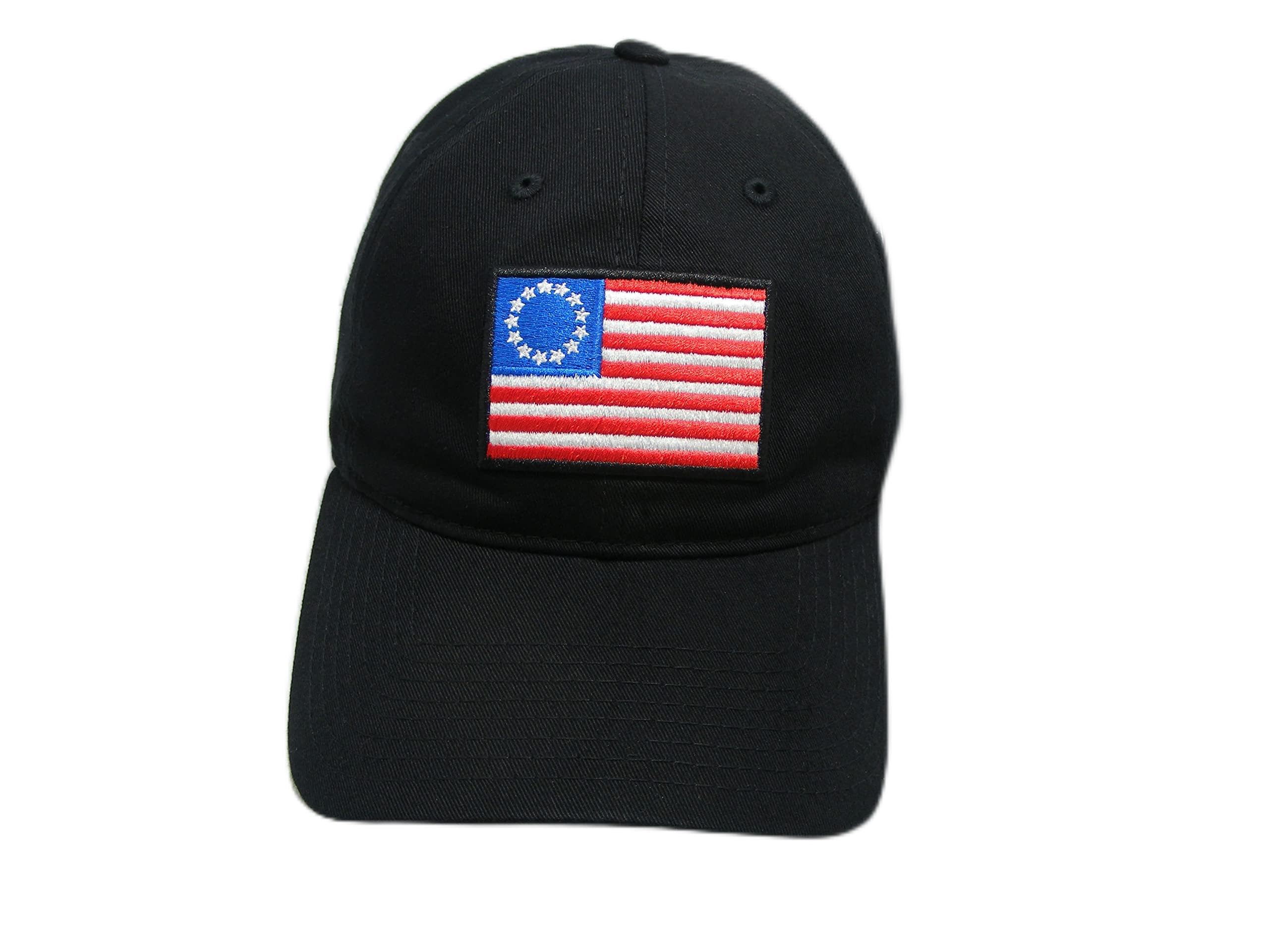 Relaxed Graphic Cap, 13 Stars, Black